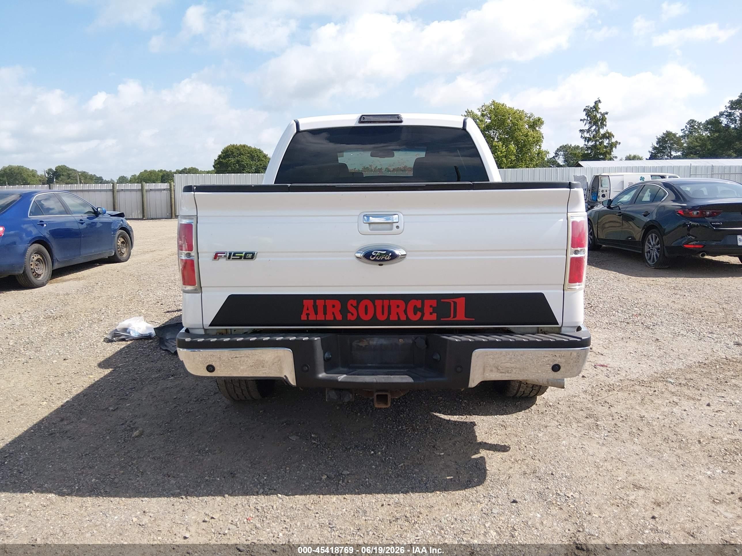 2010 Ford F-150 Fx2 Sport/harley-davidson/king Ranch/lariat/platinum/xl/xlt White vin: 1FTFW1CV5AFC71026