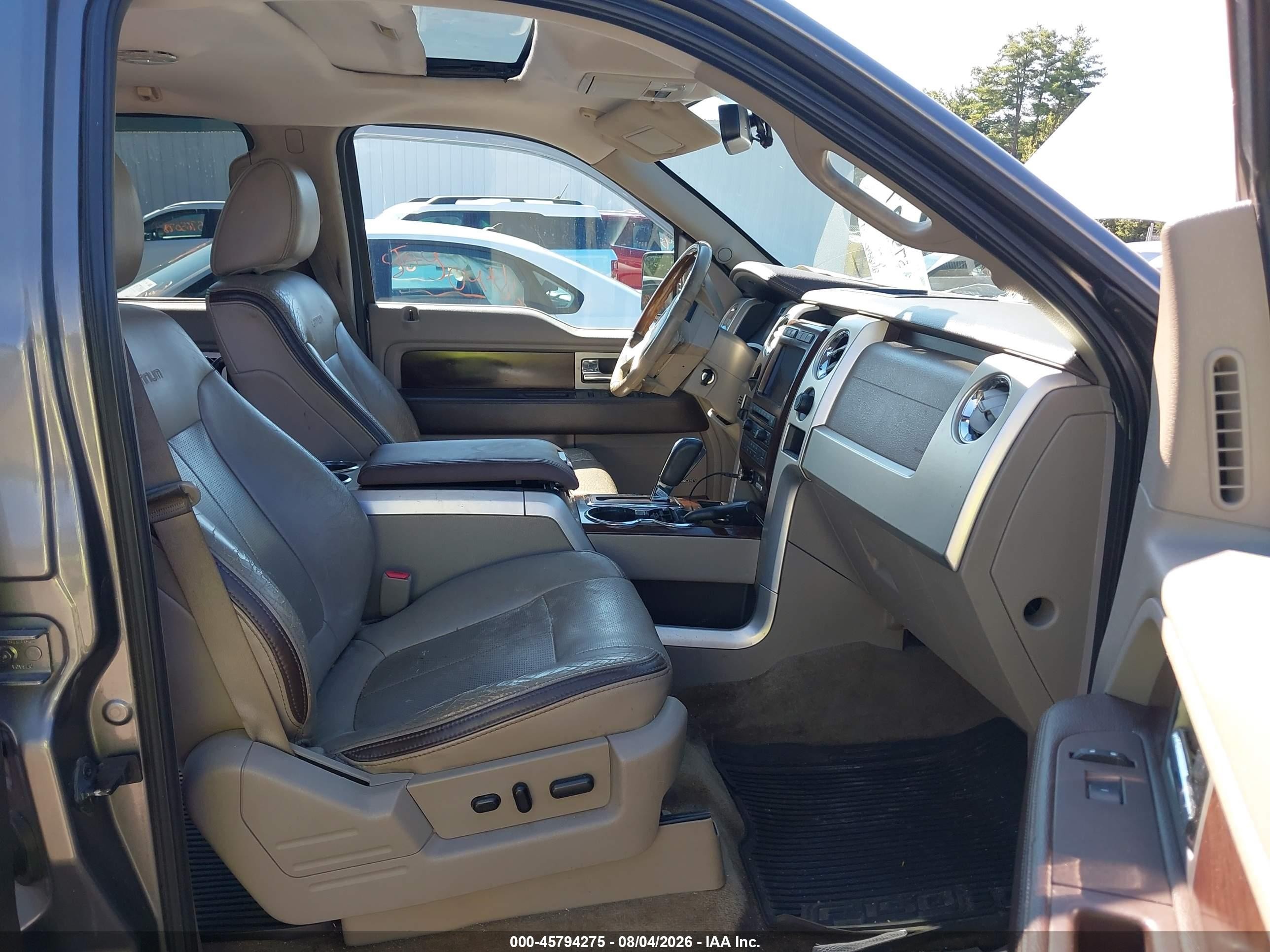 2010 Ford F-150 Platinum Gray vin: 1FTFW1CV5AFD71241