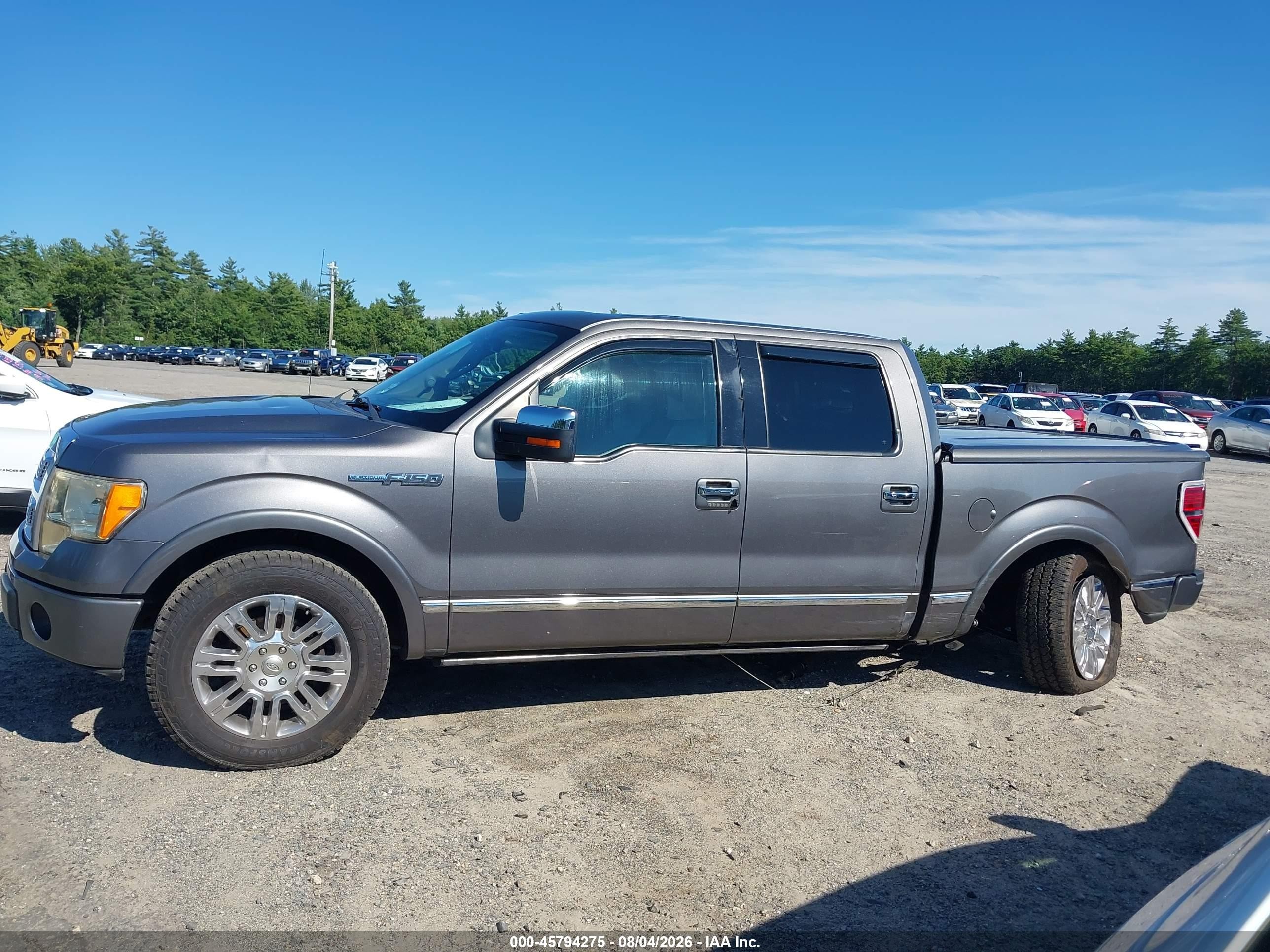2010 Ford F-150 Platinum Gray vin: 1FTFW1CV5AFD71241