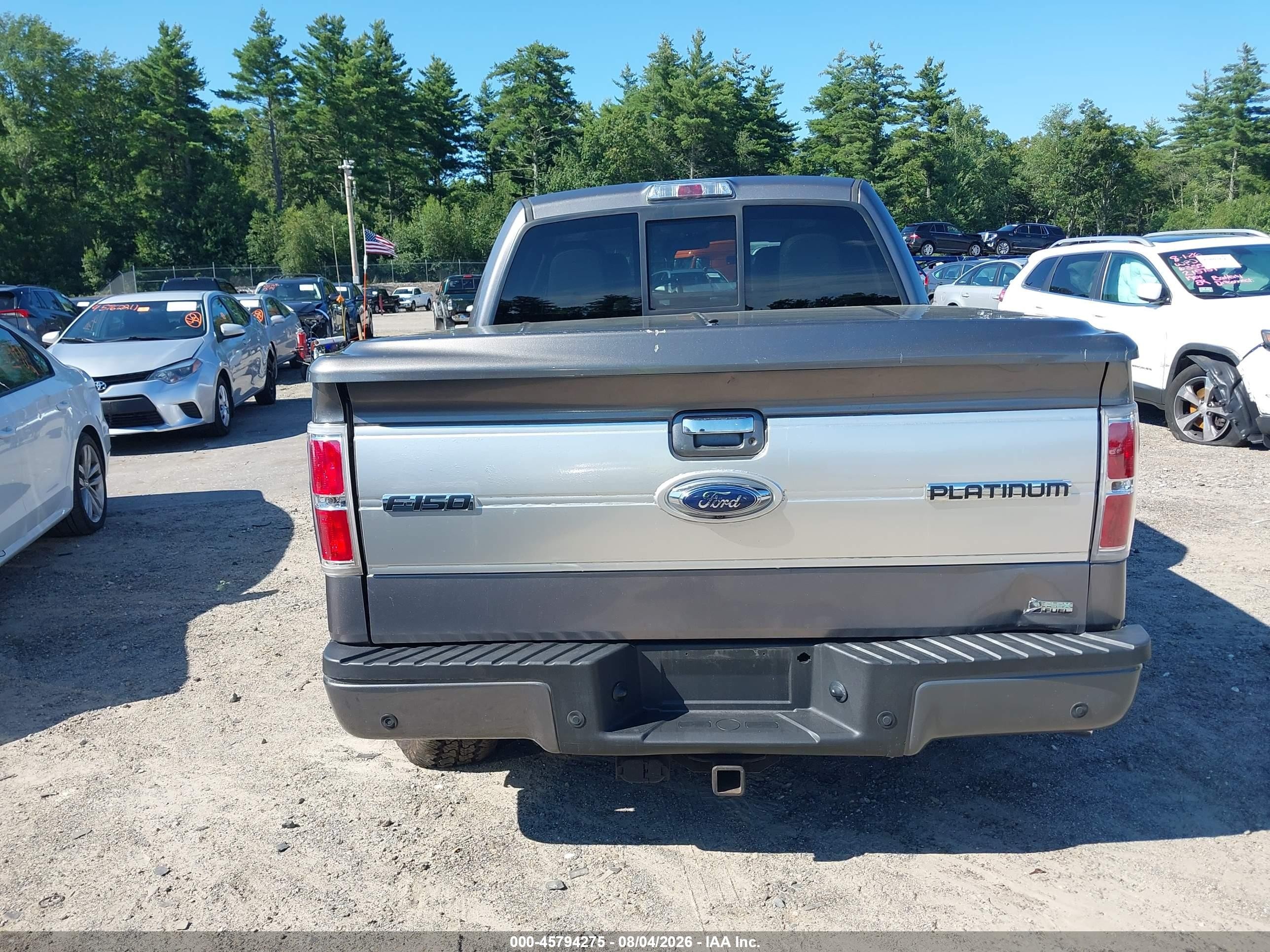 2010 Ford F-150 Platinum Gray vin: 1FTFW1CV5AFD71241