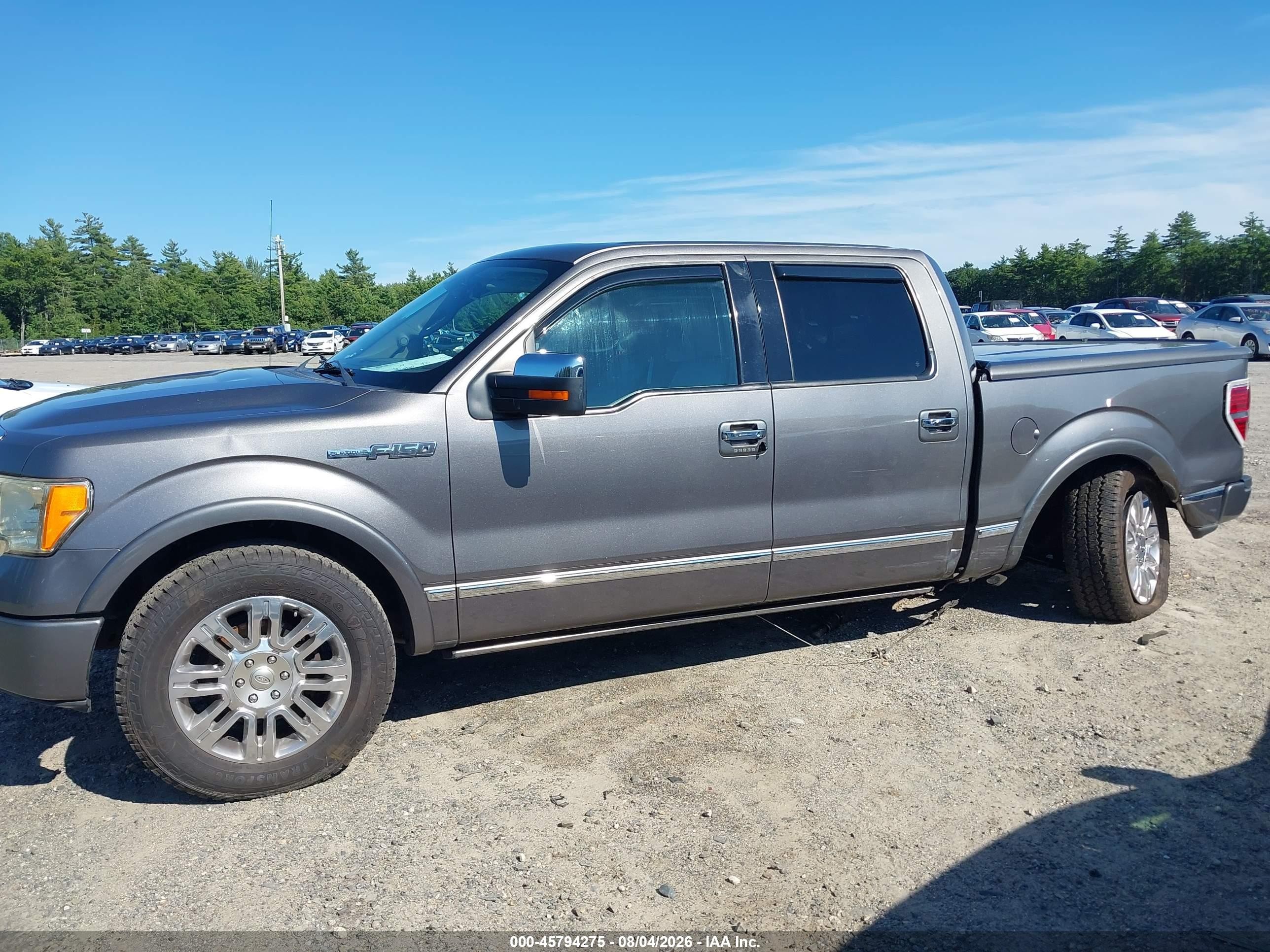 2010 Ford F-150 Platinum Gray vin: 1FTFW1CV5AFD71241