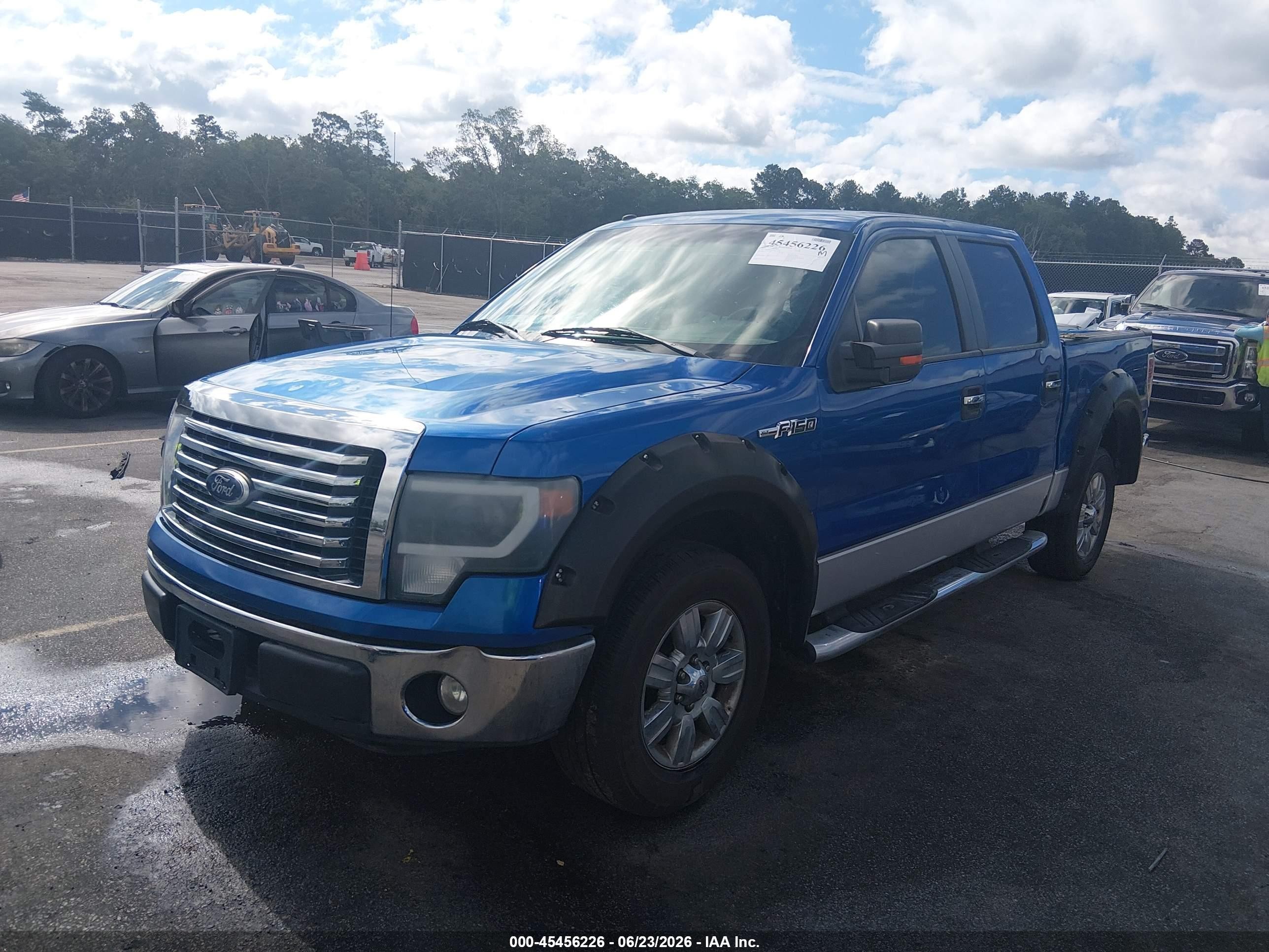 2010 Ford F-150 Fx2 Sport/harley-davidson/king Ranch/lariat/platinum/xl/xlt Blue vin: 1FTFW1CV5AKA17582