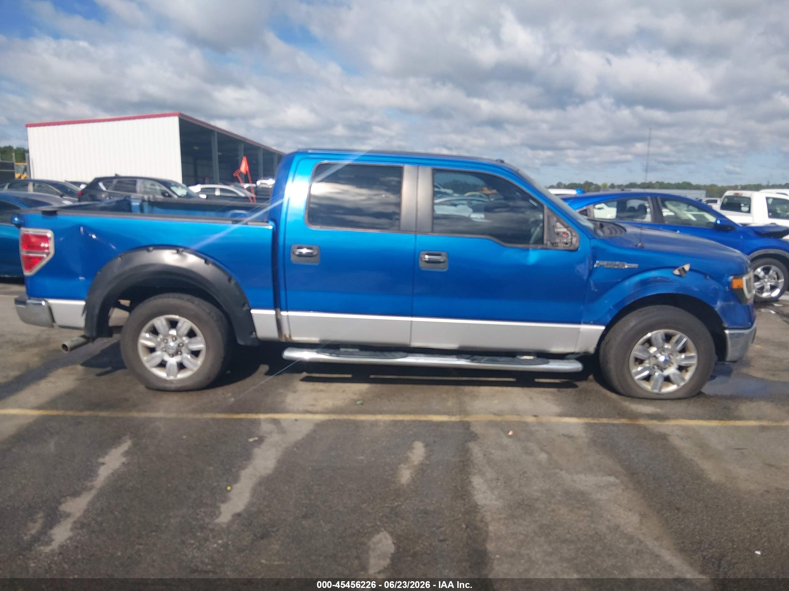 2010 Ford F-150 Fx2 Sport/harley-davidson/king Ranch/lariat/platinum/xl/xlt Blue vin: 1FTFW1CV5AKA17582