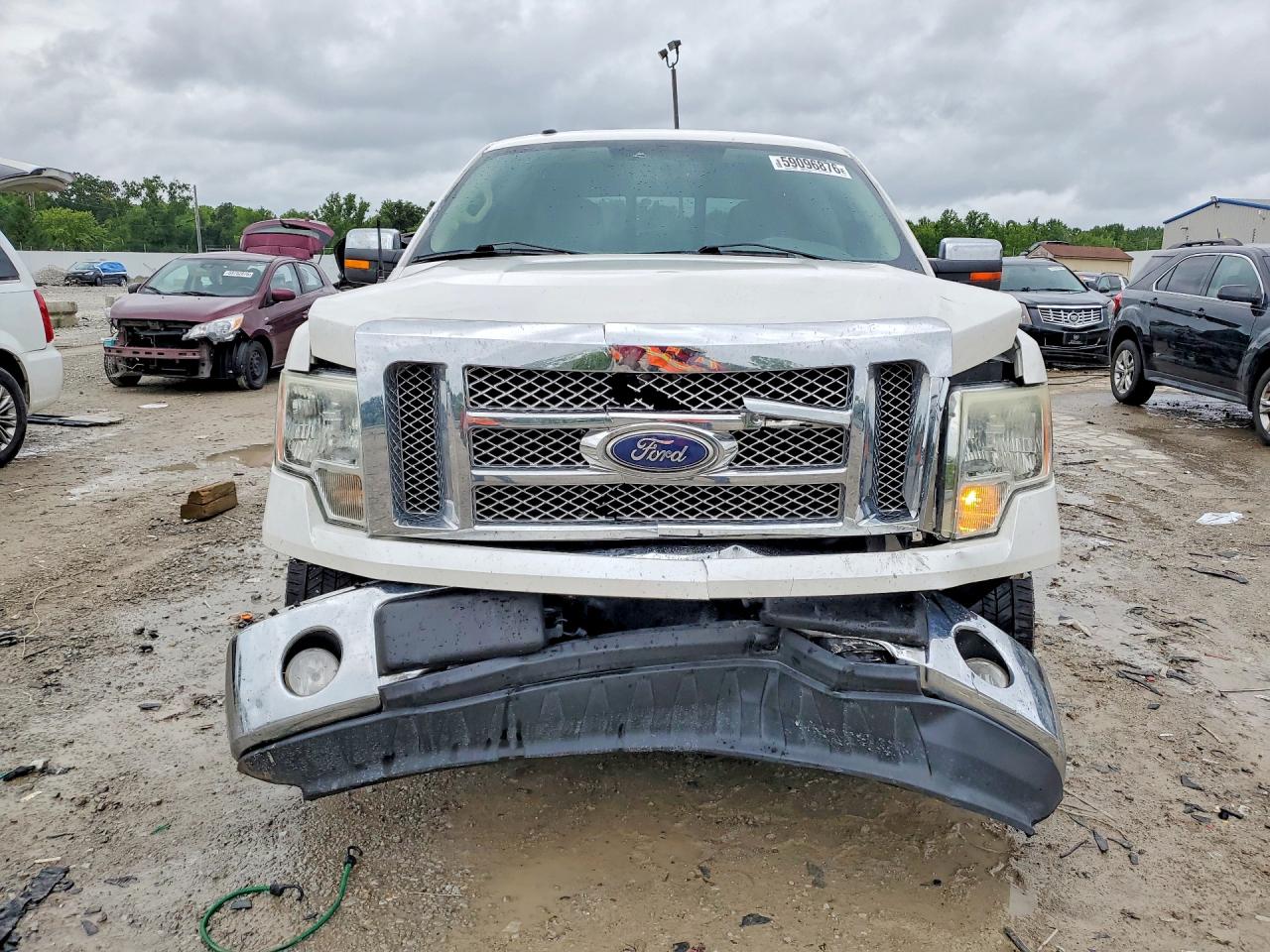 2010 Ford F150 Supercrew White vin: 1FTFW1CV5AKA37847