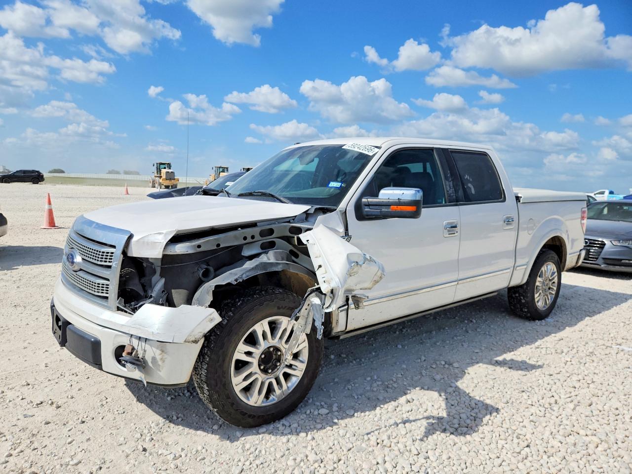 2010 Ford F150 Supercrew White vin: 1FTFW1CV6AFB46522