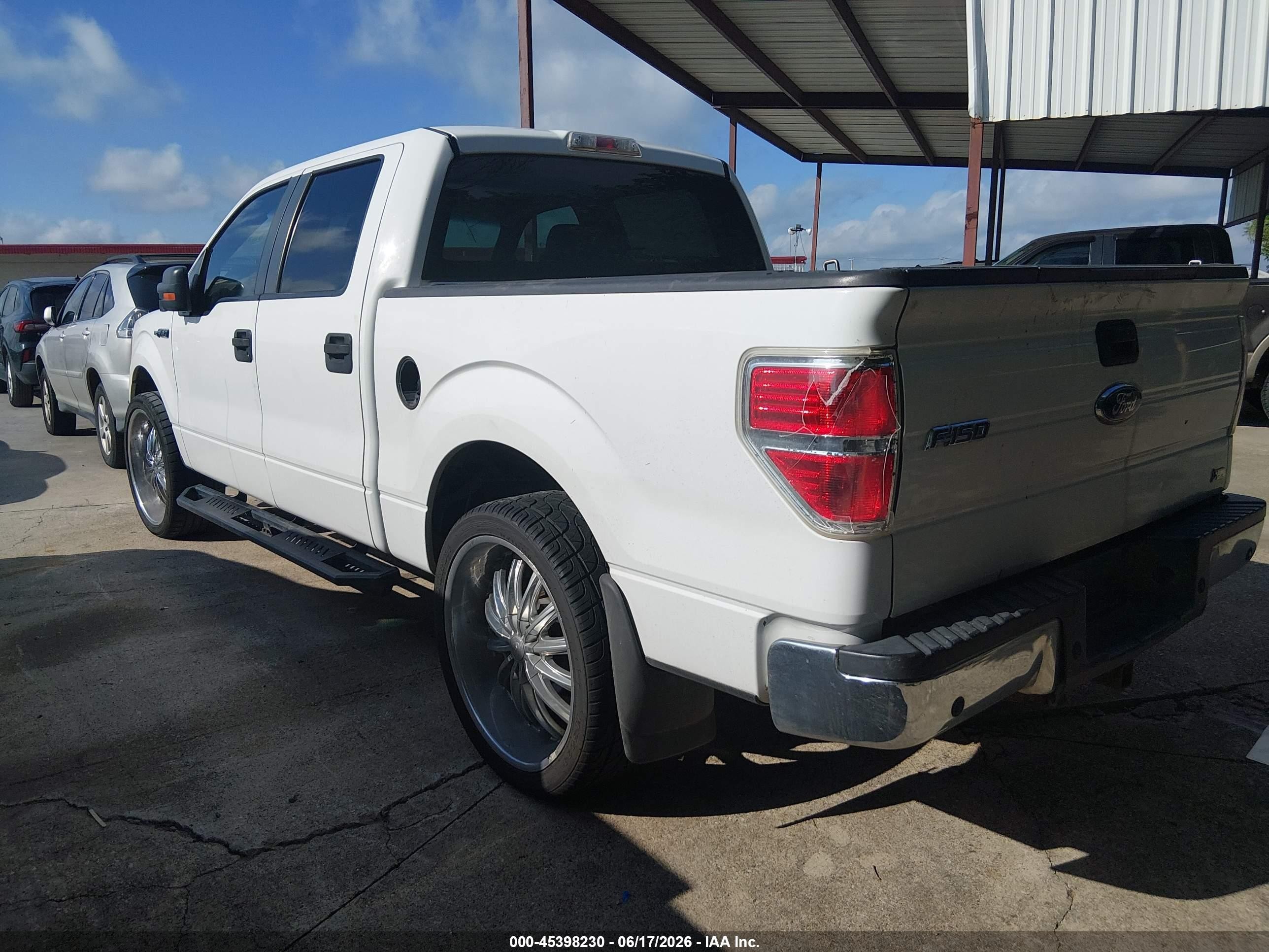 2010 Ford F-150 Xlt White vin: 1FTFW1CV6AFB66138