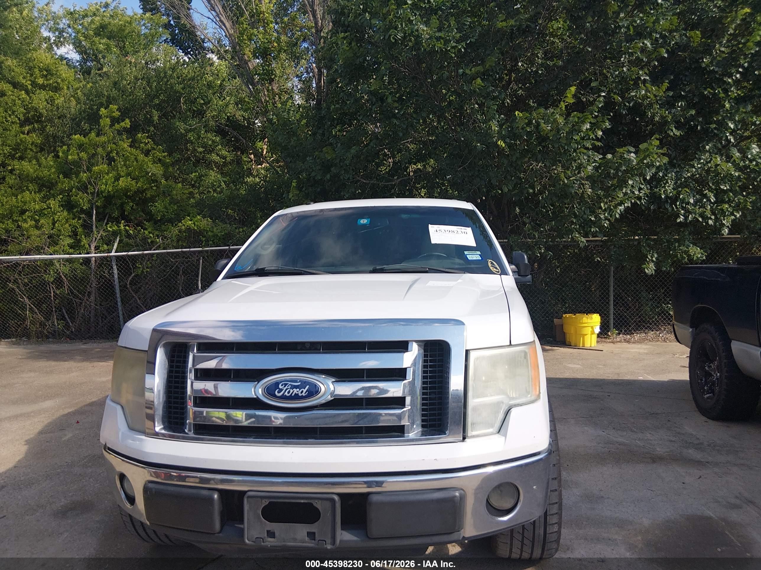 2010 Ford F-150 Xlt White vin: 1FTFW1CV6AFB66138