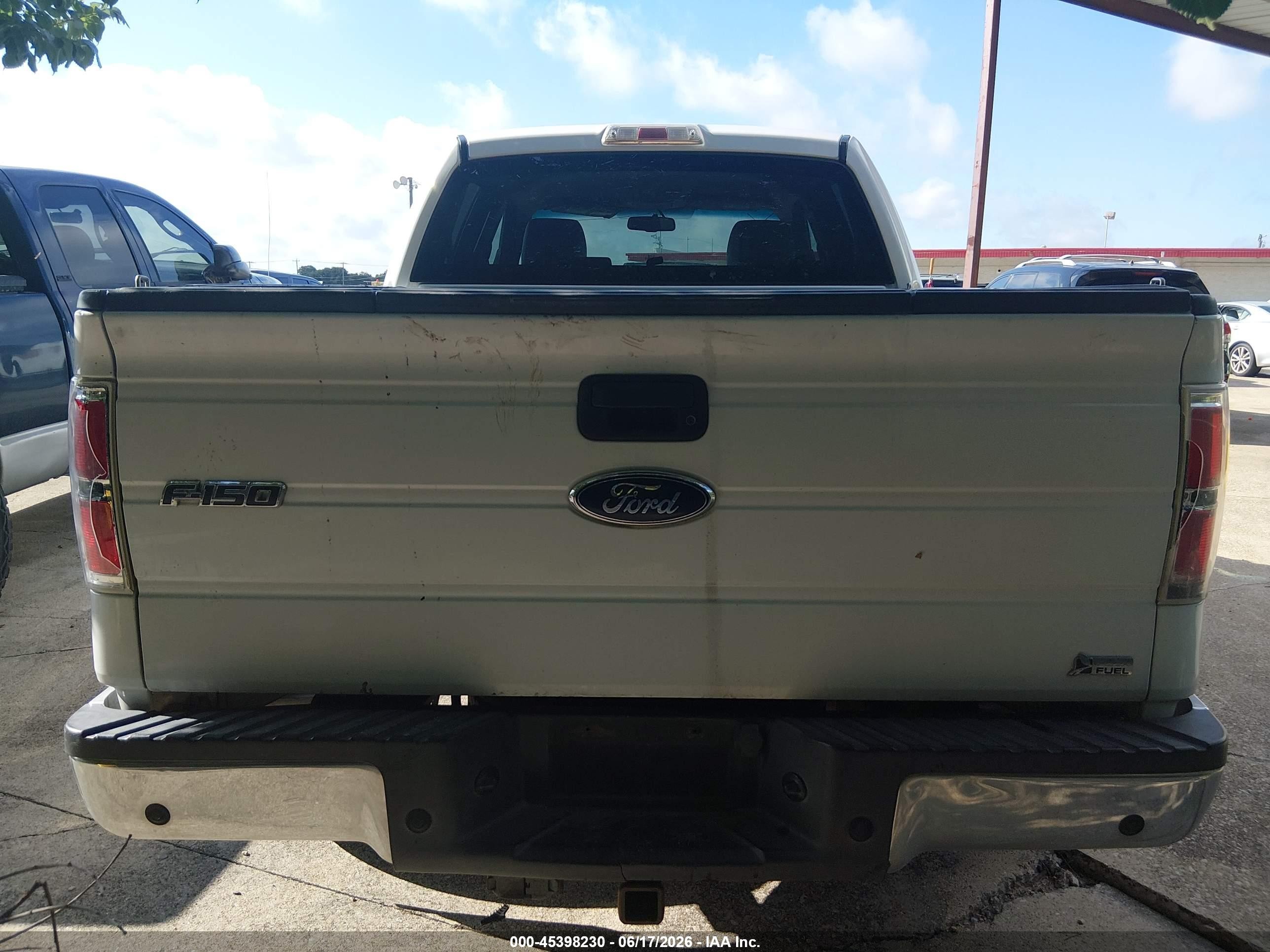 2010 Ford F-150 Xlt White vin: 1FTFW1CV6AFB66138