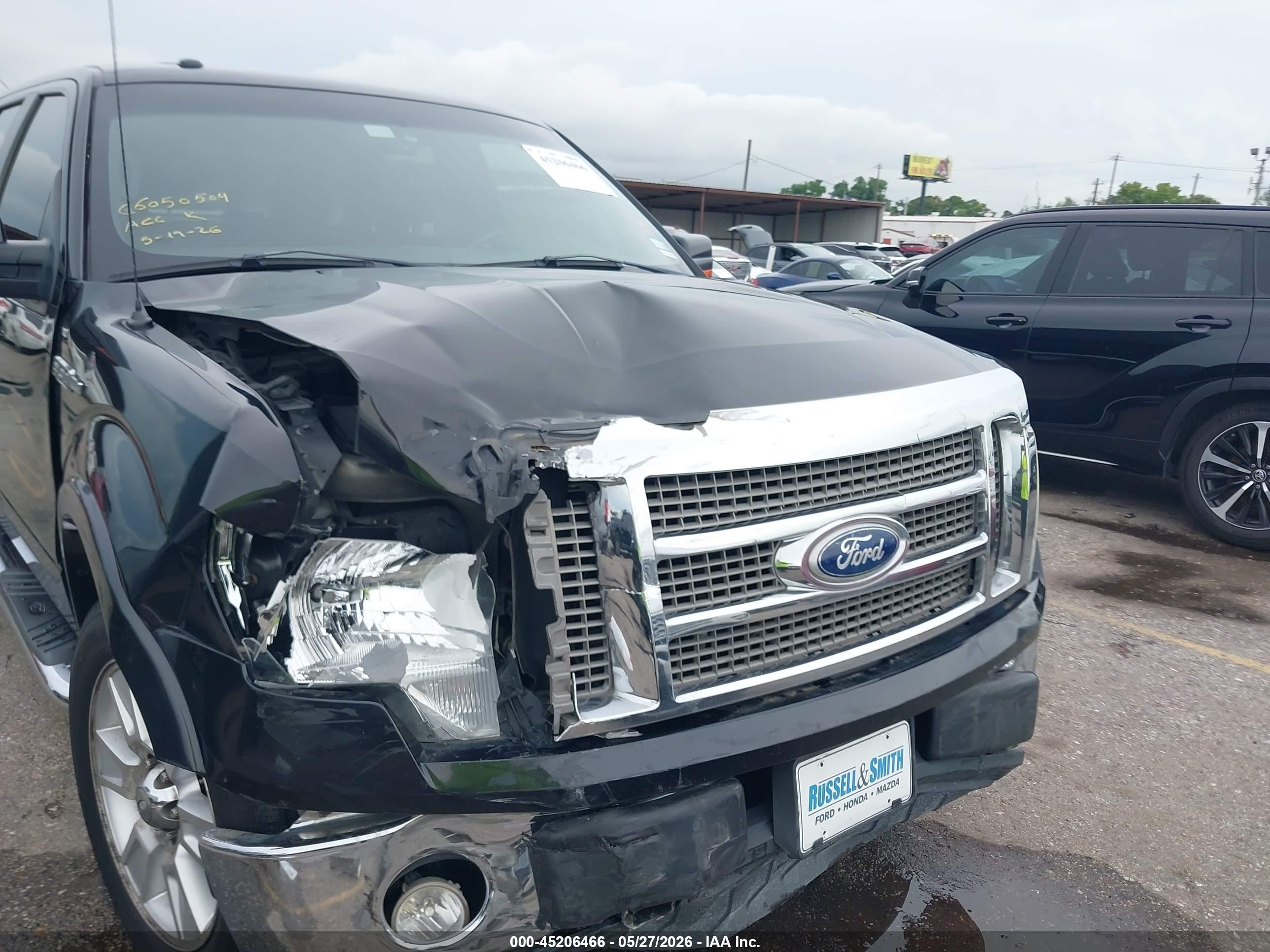 2010 Ford F-150 Fx2 Sport/harley-davidson/king Ranch/lariat/platinum/xl/xlt Black vin: 1FTFW1CV6AFD54562