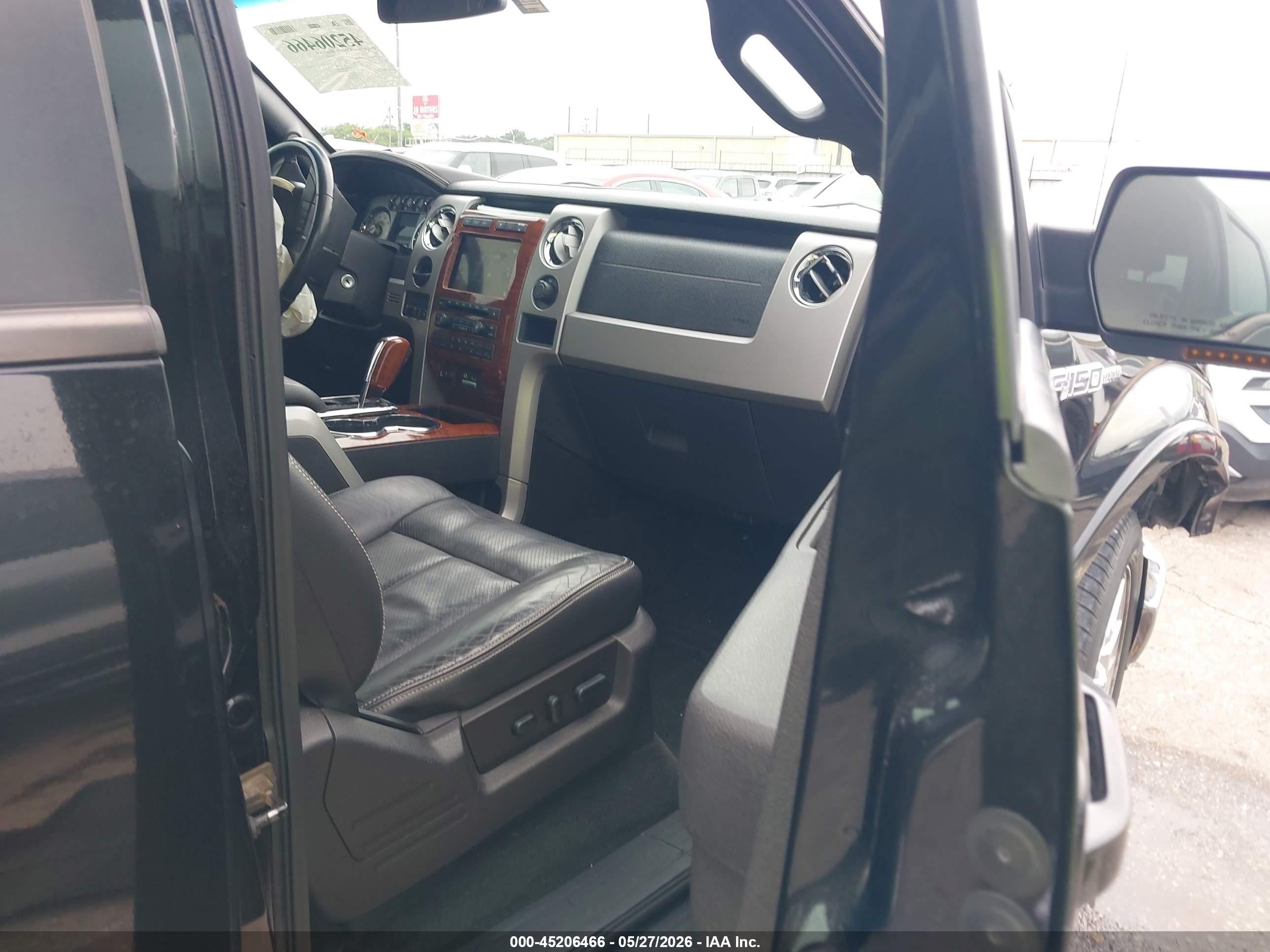 2010 Ford F-150 Fx2 Sport/harley-davidson/king Ranch/lariat/platinum/xl/xlt Black vin: 1FTFW1CV6AFD54562