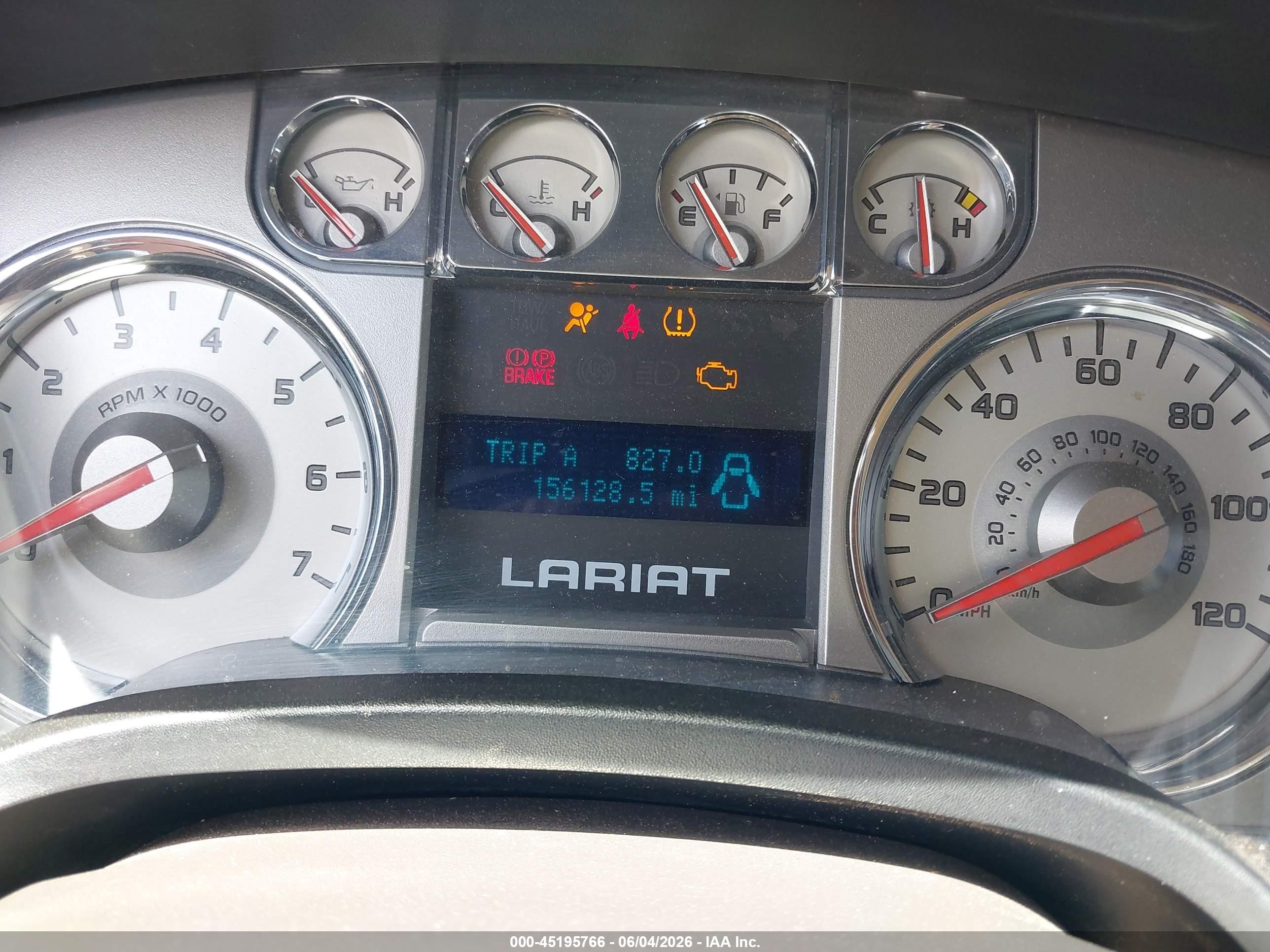 2010 Ford F-150 Lariat Maroon vin: 1FTFW1CV6AKA58030