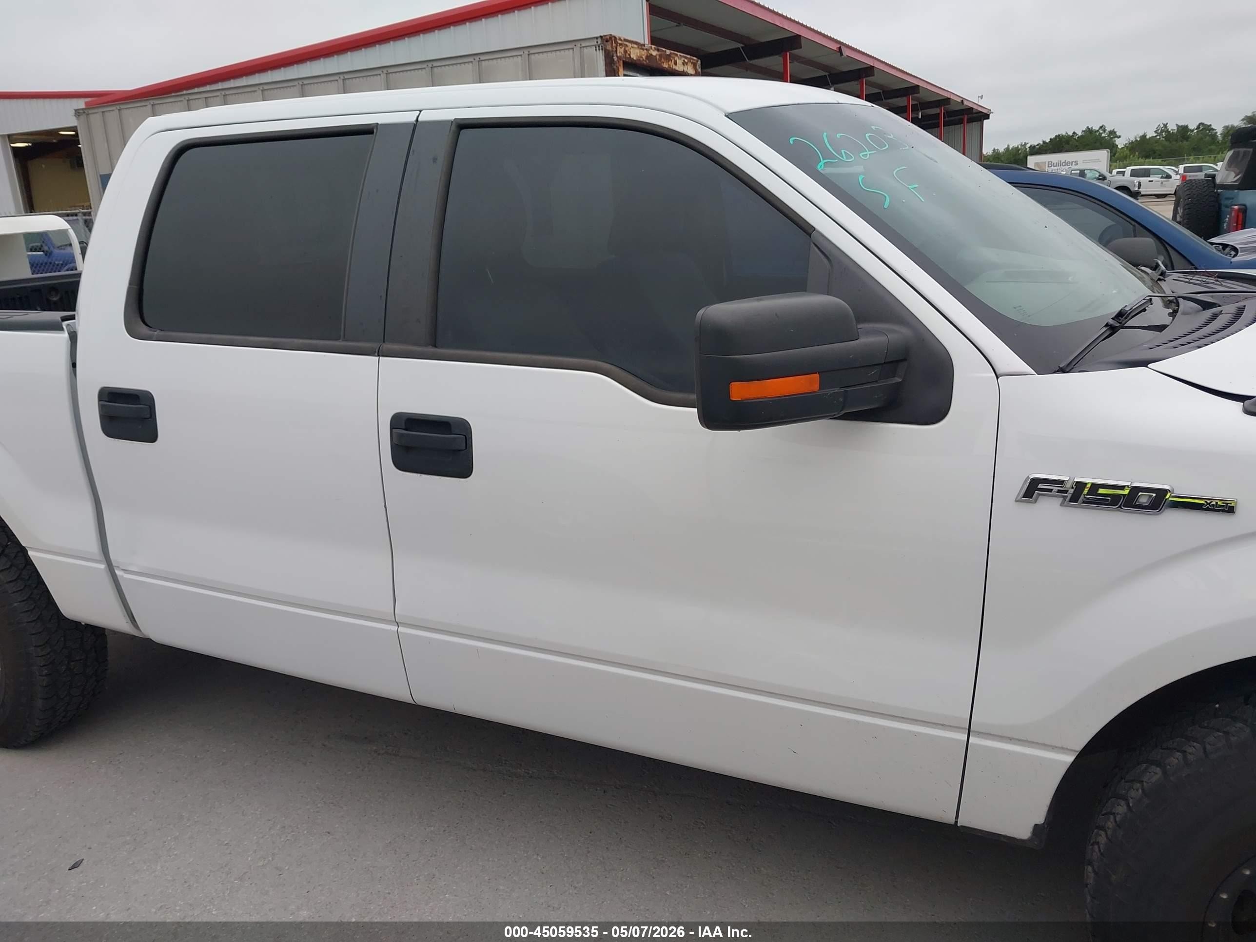 2010 Ford F-150 White vin: 1FTFW1CV6AKE66981