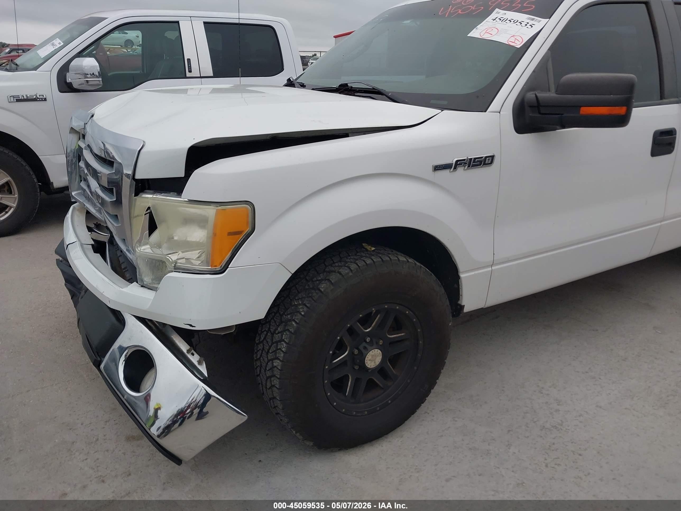 2010 Ford F-150 White vin: 1FTFW1CV6AKE66981