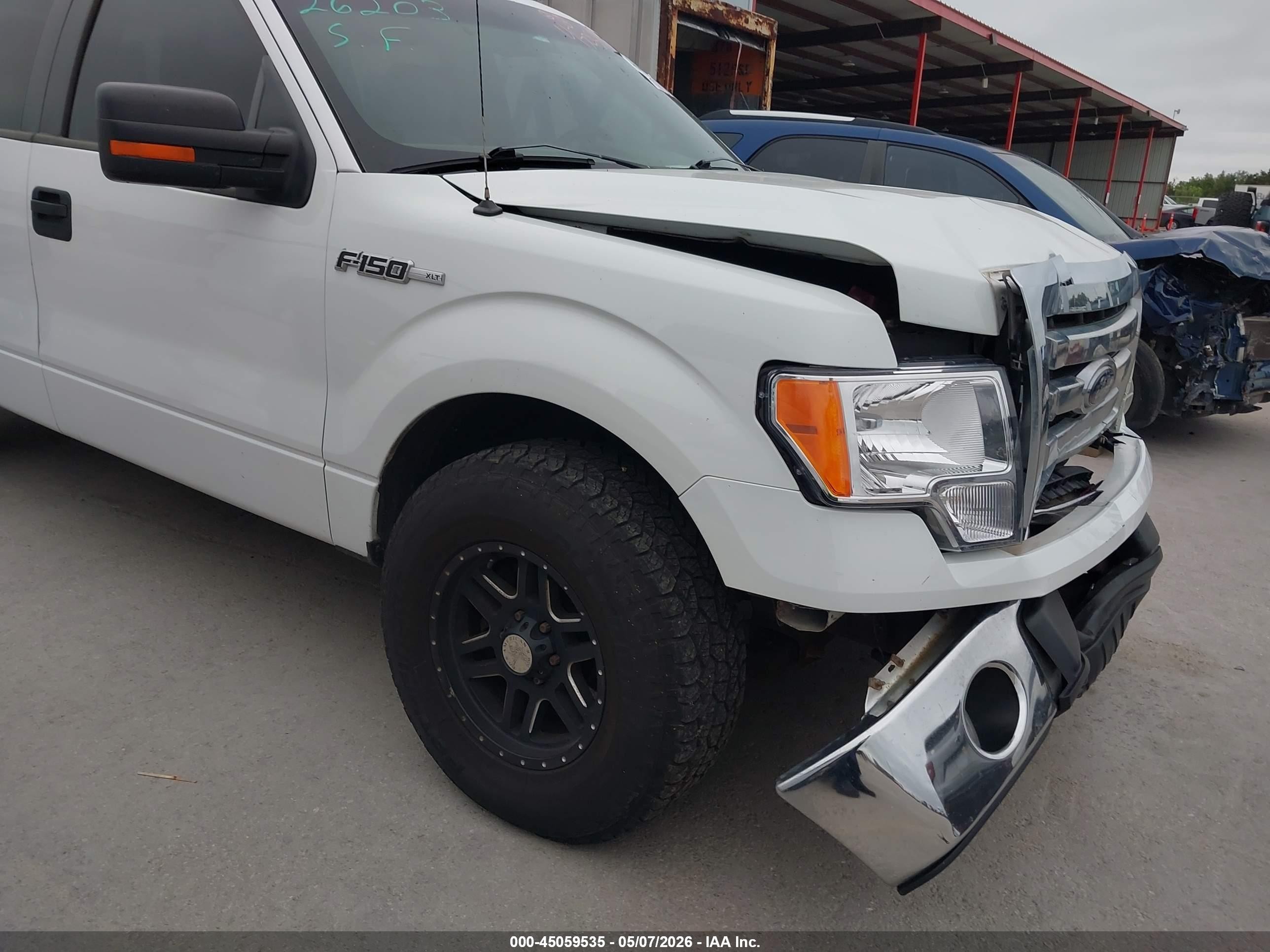 2010 Ford F-150 White vin: 1FTFW1CV6AKE66981