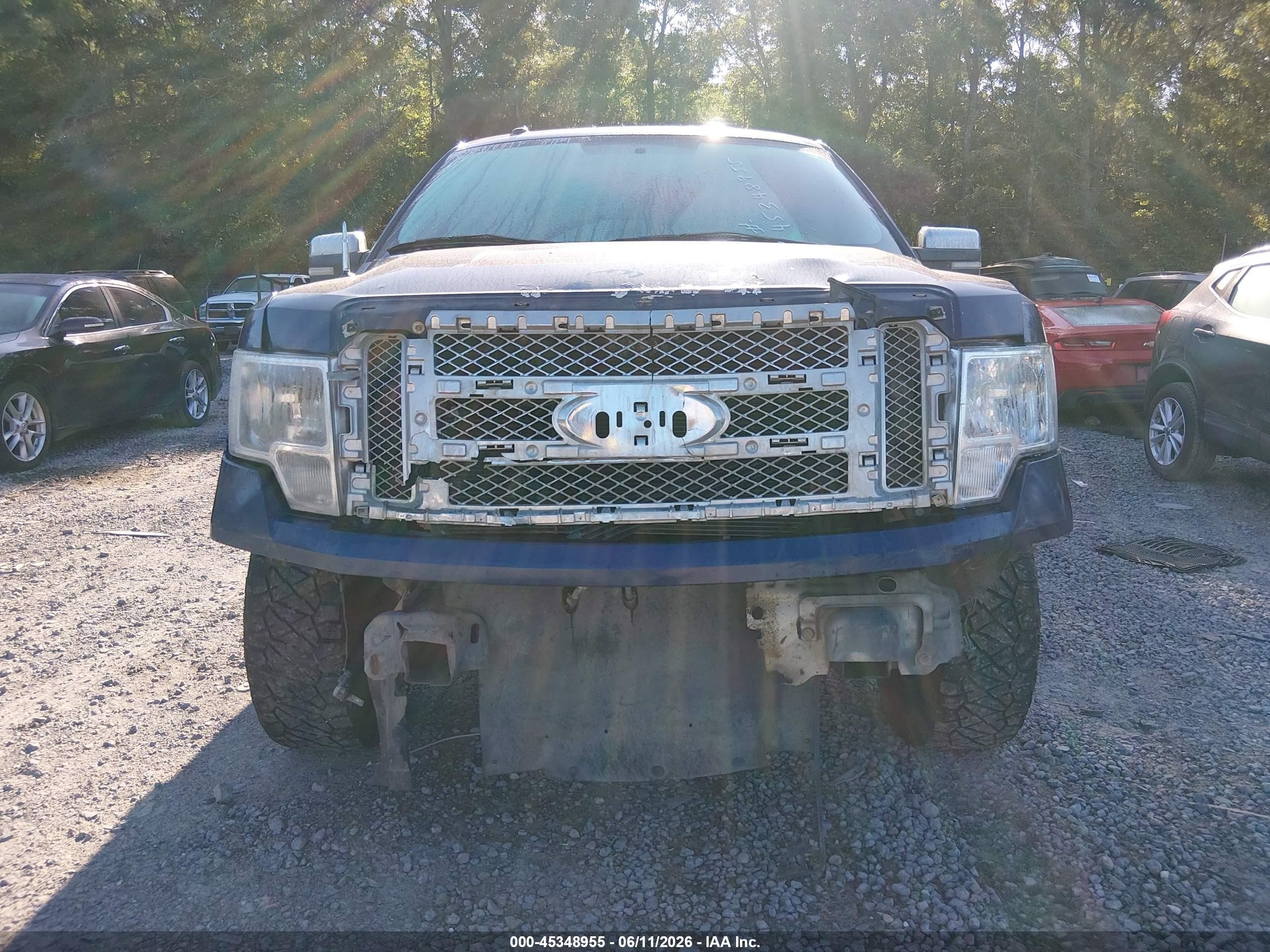 2010 Ford F-150 Fx2 Sport/harley-davidson/king Ranch/lariat/platinum/xl/xlt Blue vin: 1FTFW1CV7AFA41231