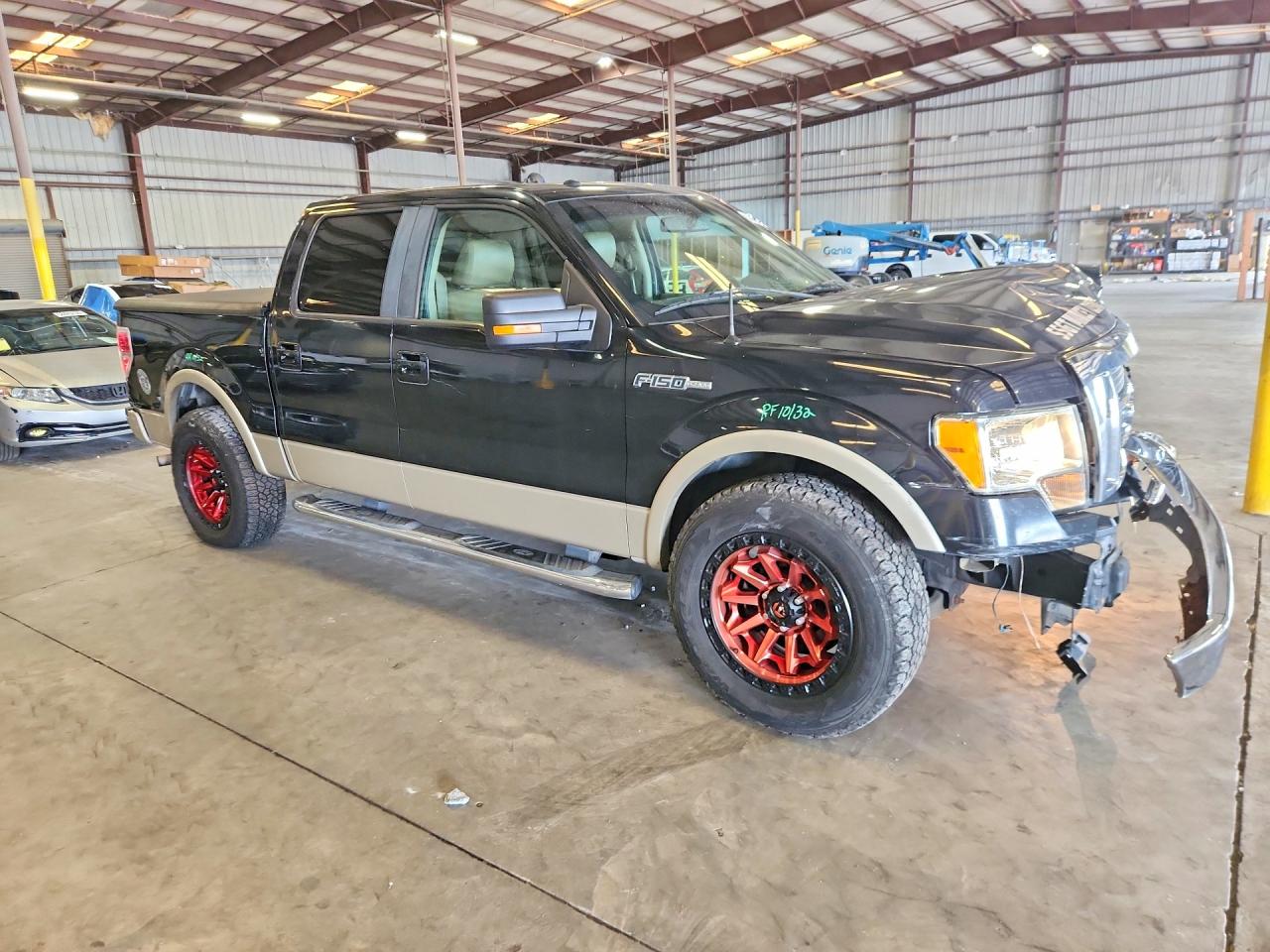 2010 Ford F150 Supercrew Black vin: 1FTFW1CV7AFB82185