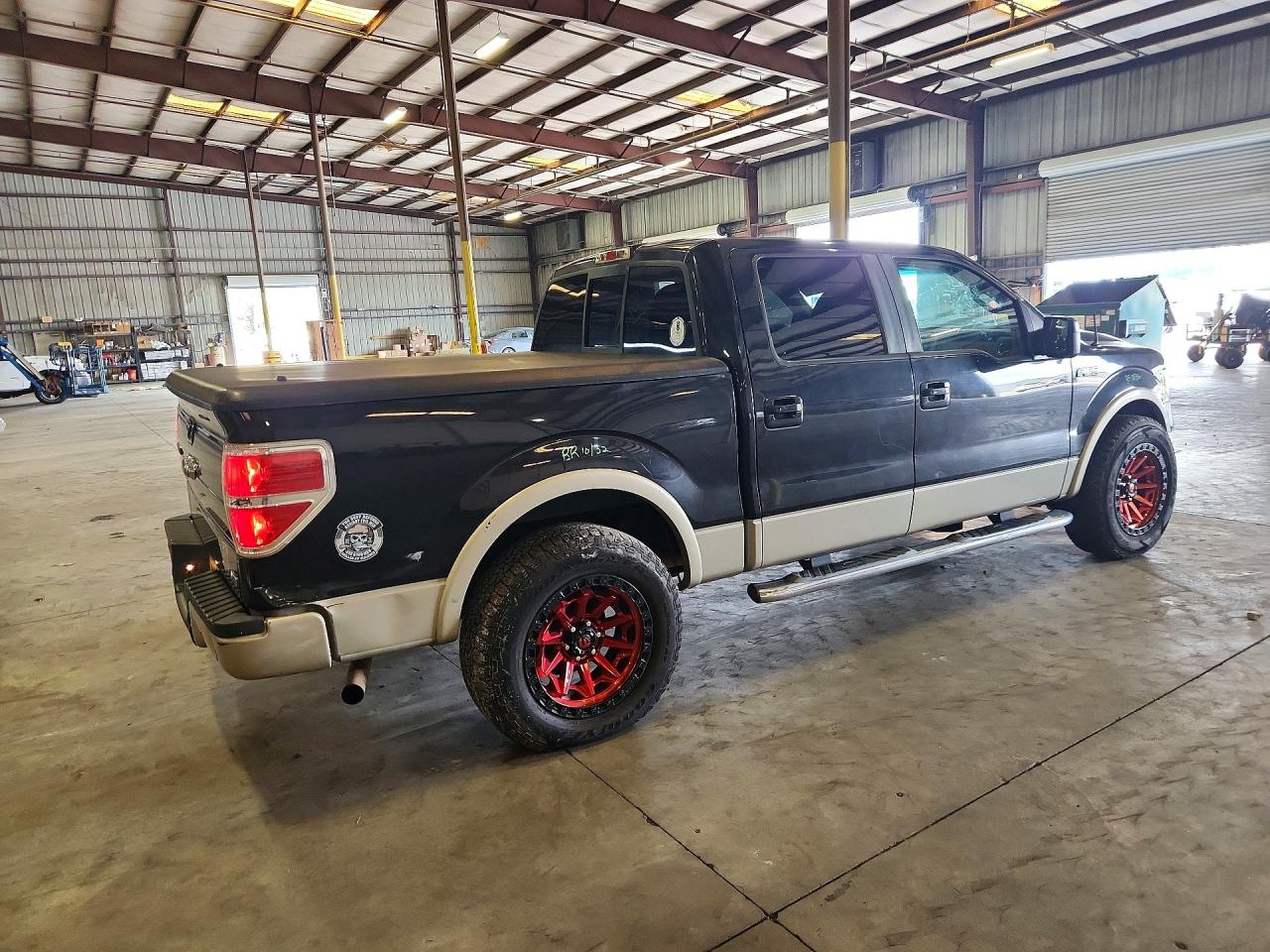 2010 Ford F150 Supercrew Black vin: 1FTFW1CV7AFB82185