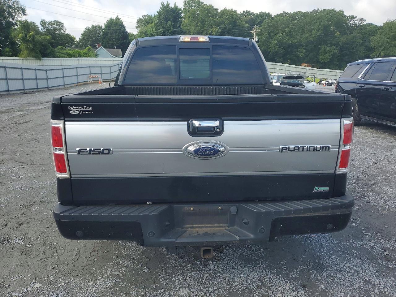 2010 Ford F150 Supercrew Black vin: 1FTFW1CV7AFD83293