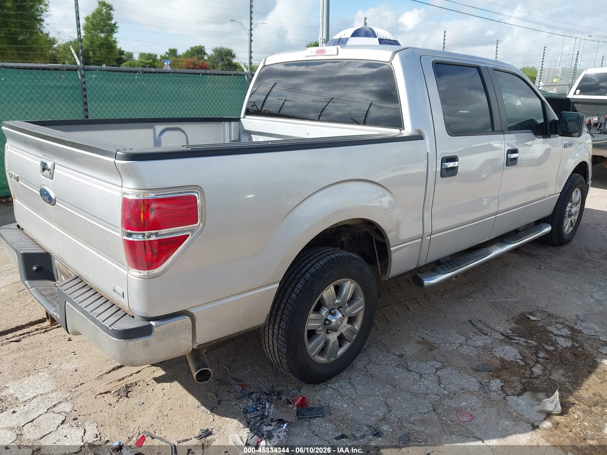 2010 Ford F-150 Fx2 Sport/harley-davidson/king Ranch/lariat/platinum/xl/xlt Silver vin: 1FTFW1CV7AFD86596
