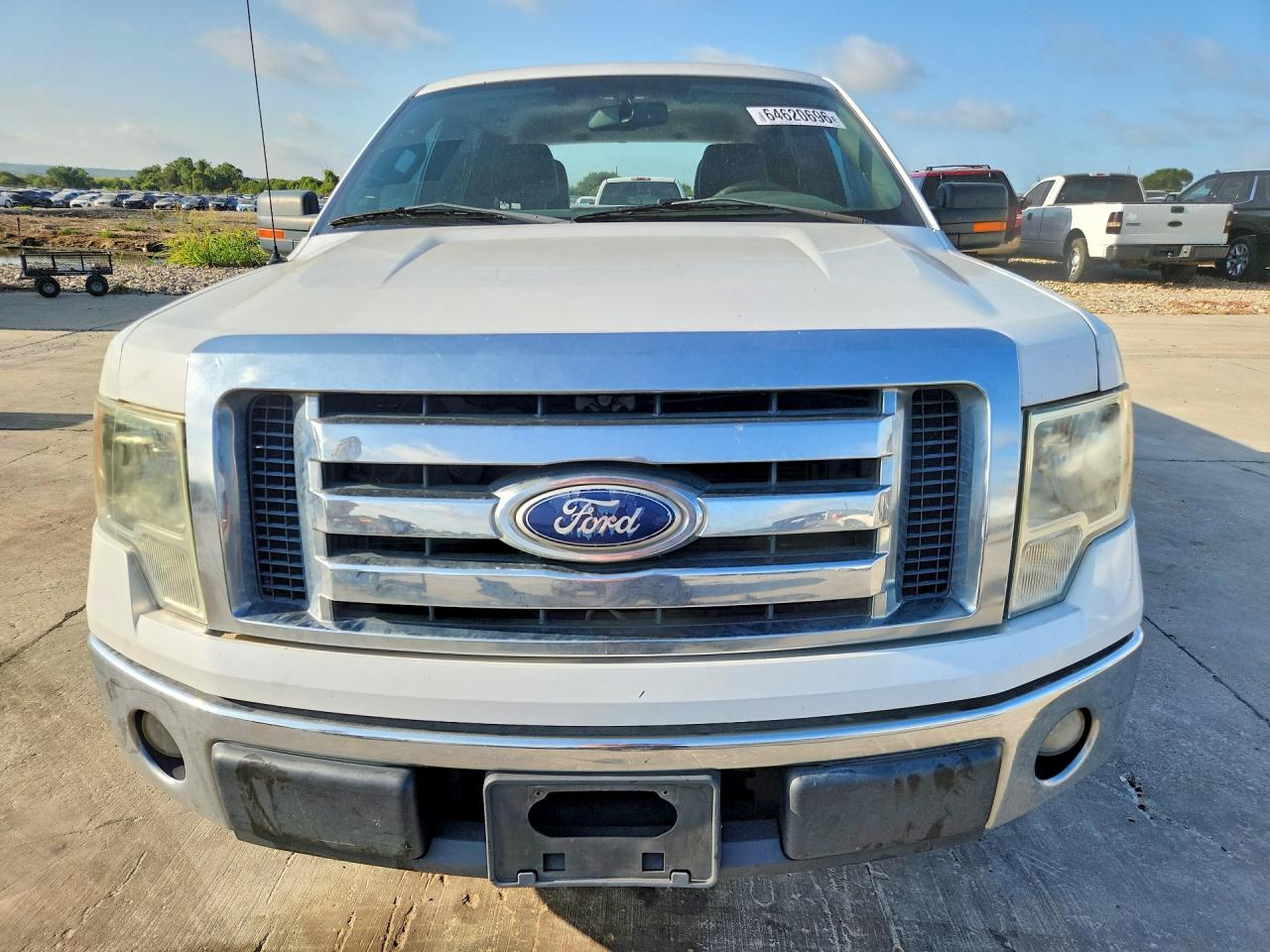 2010 Ford F150 Supercrew White vin: 1FTFW1CV7AKB36900