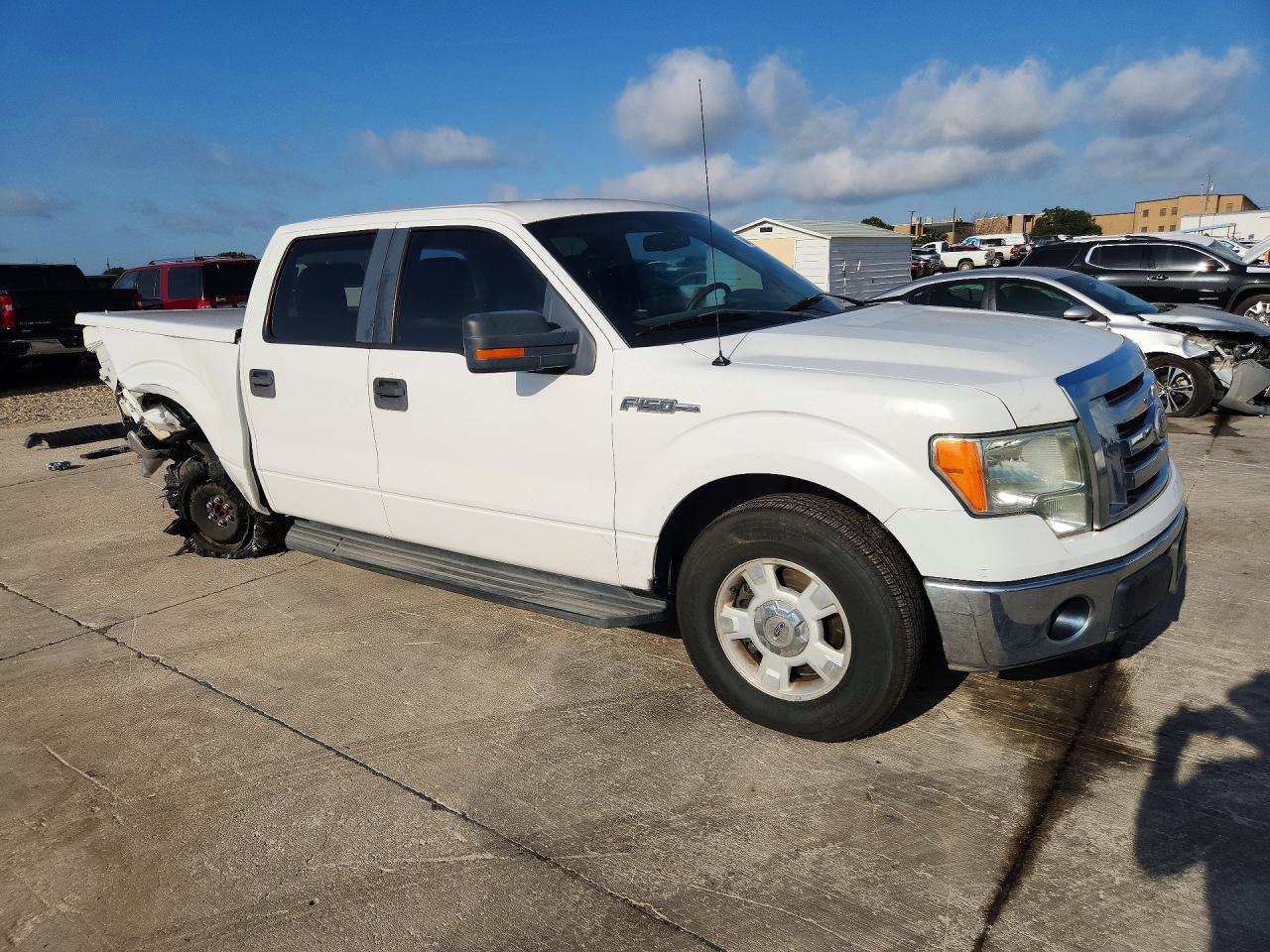 2010 Ford F150 Supercrew White vin: 1FTFW1CV7AKB36900