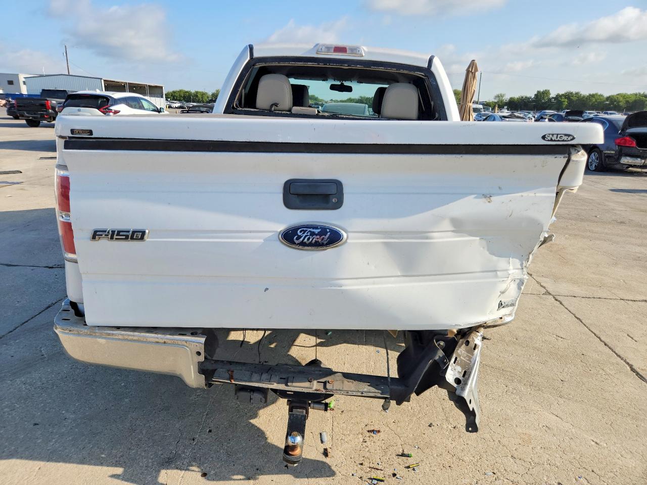2010 Ford F150 Supercrew White vin: 1FTFW1CV7AKB36900