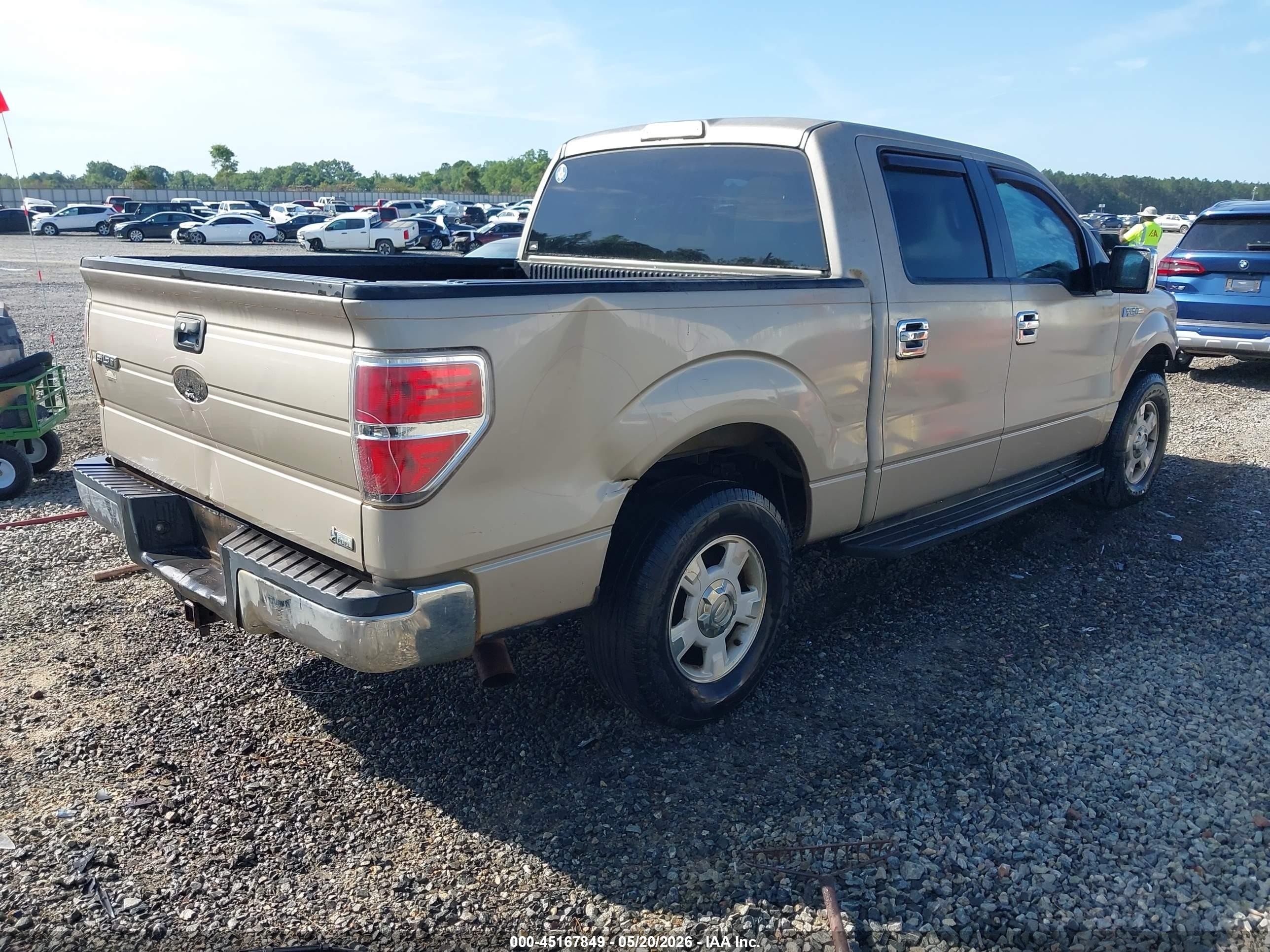 2010 Ford F-150 Fx2 Sport/harley-davidson/king Ranch/lariat/platinum/xl/xlt Champagne vin: 1FTFW1CV7AKB68939