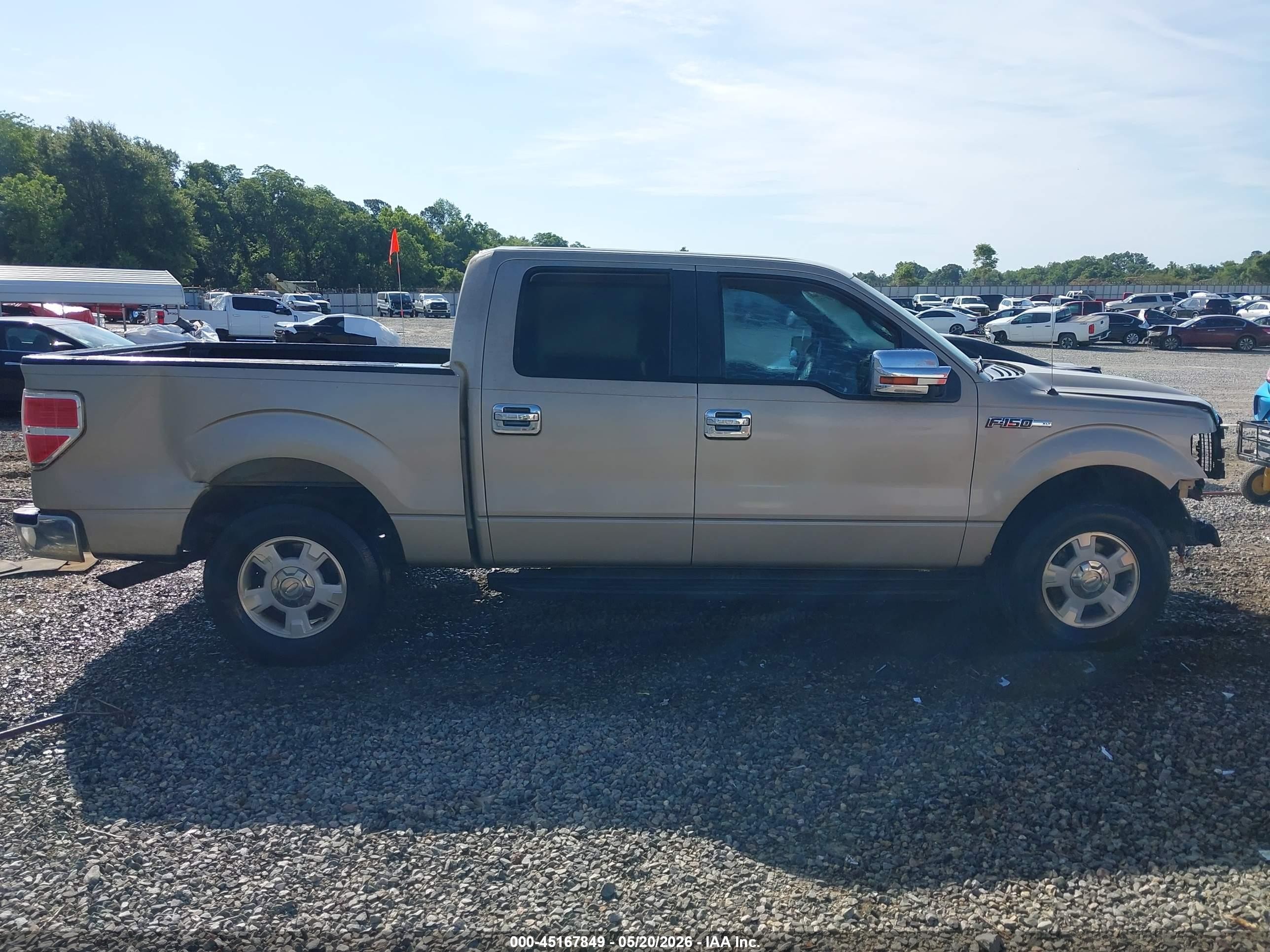 2010 Ford F-150 Fx2 Sport/harley-davidson/king Ranch/lariat/platinum/xl/xlt Champagne vin: 1FTFW1CV7AKB68939