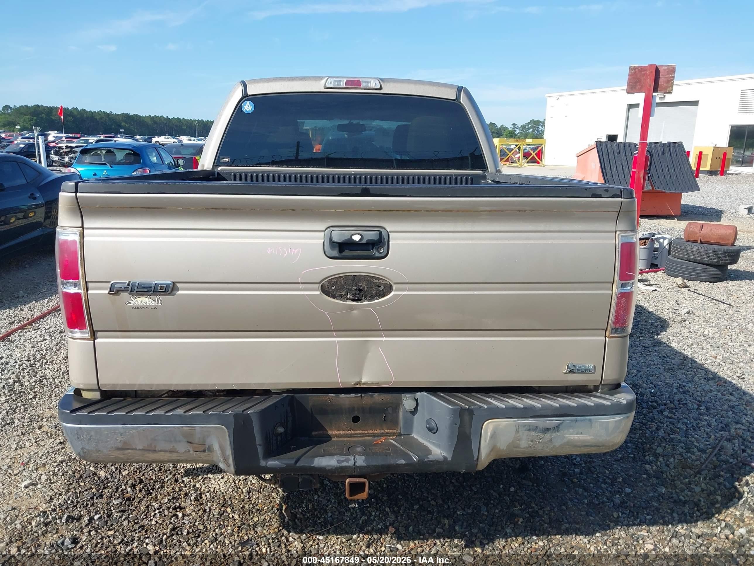 2010 Ford F-150 Fx2 Sport/harley-davidson/king Ranch/lariat/platinum/xl/xlt Champagne vin: 1FTFW1CV7AKB68939