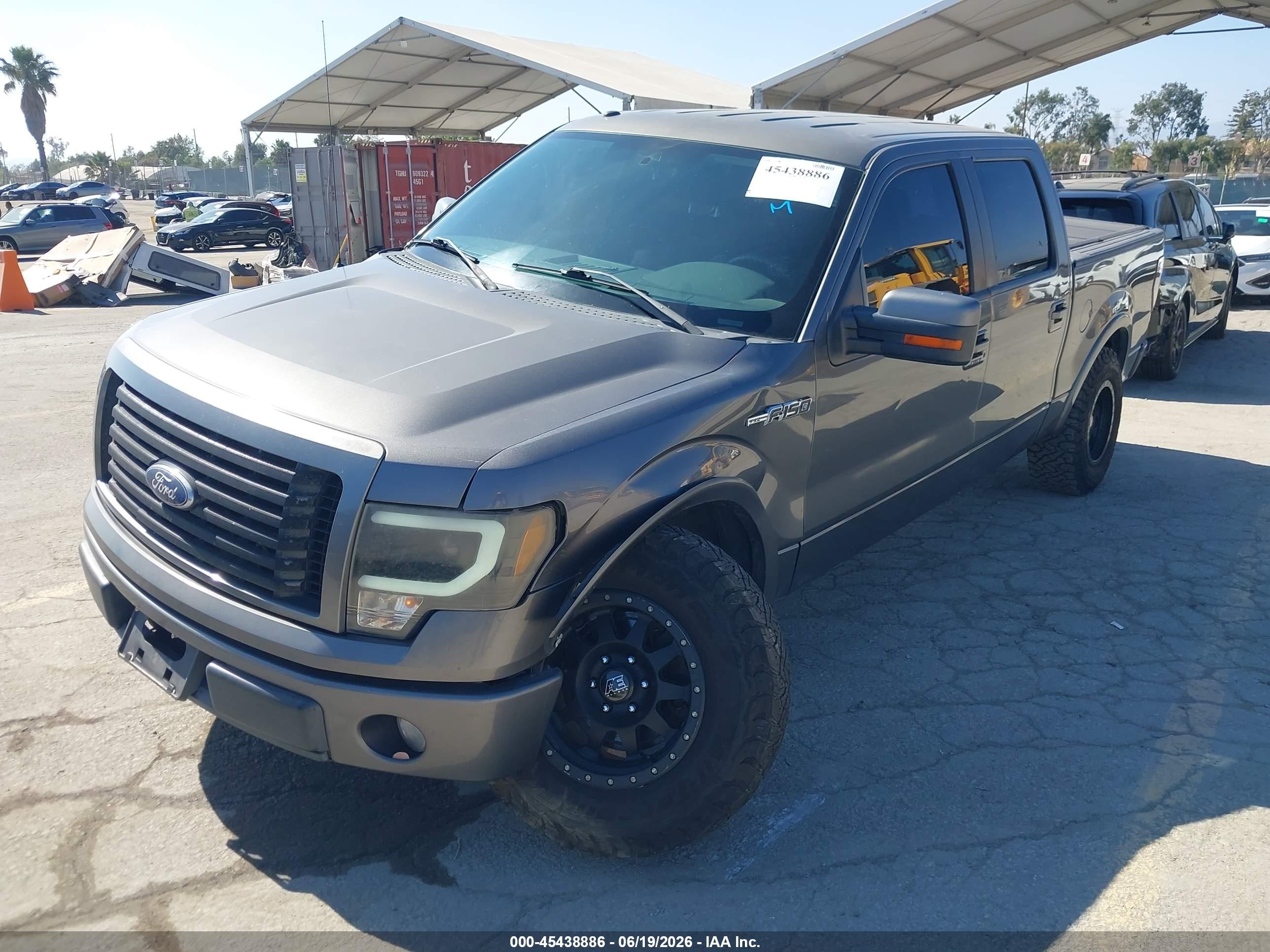 2010 Ford F-150 Fx2 Sport/harley-davidson/king Ranch/lariat/platinum/xl/xlt Gray vin: 1FTFW1CV7AKC53893