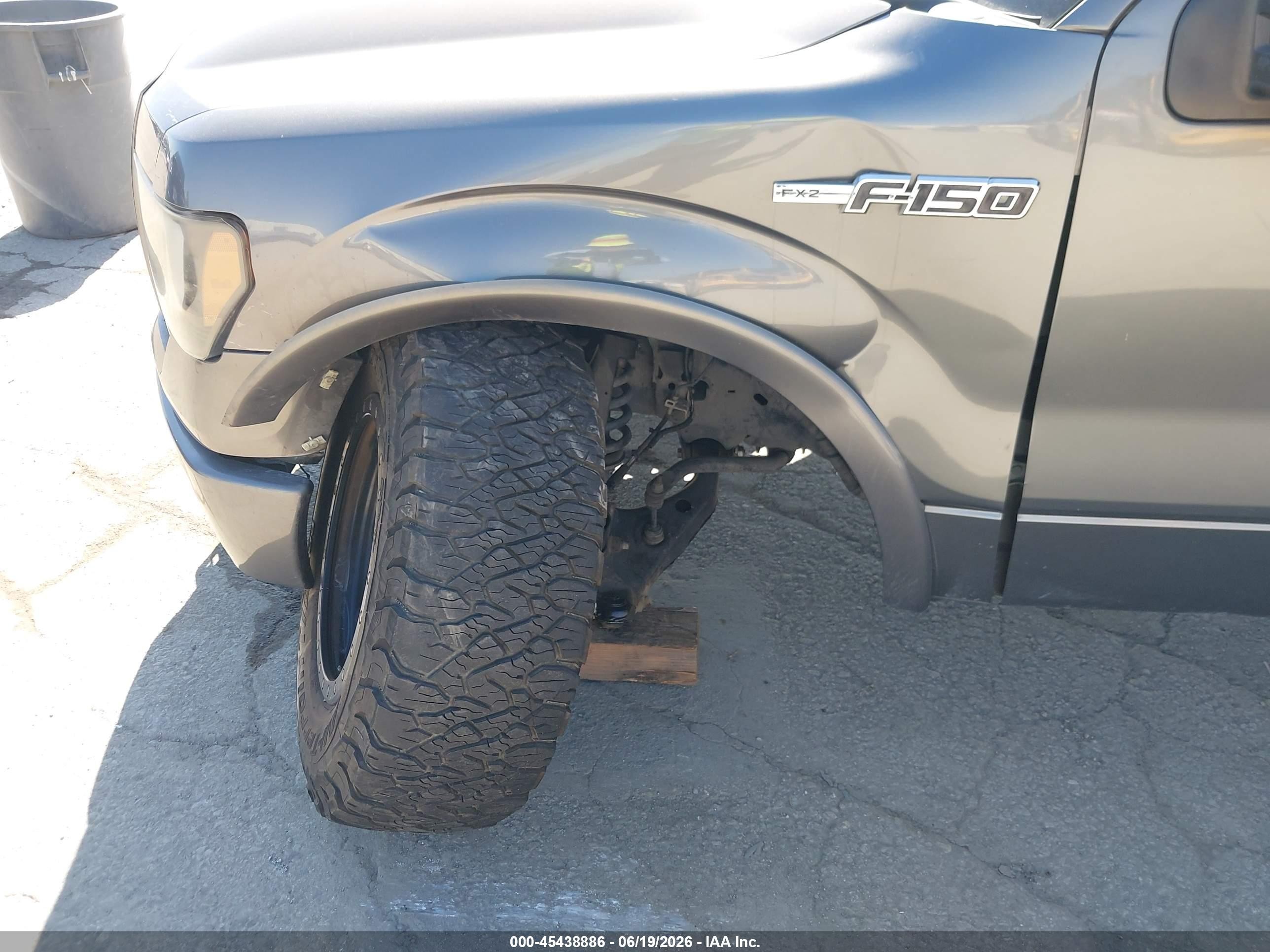 2010 Ford F-150 Fx2 Sport/harley-davidson/king Ranch/lariat/platinum/xl/xlt Gray vin: 1FTFW1CV7AKC53893