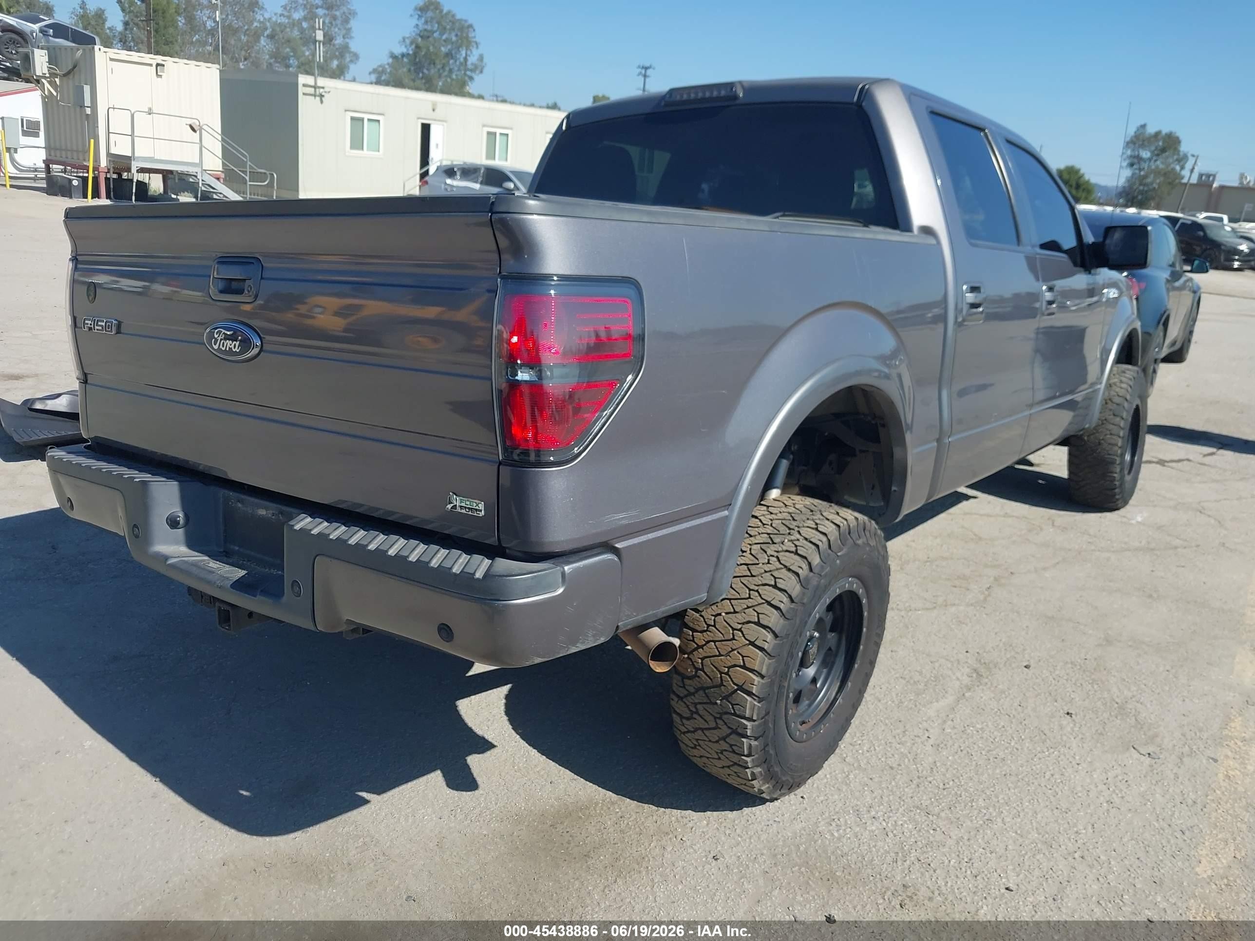 2010 Ford F-150 Fx2 Sport/harley-davidson/king Ranch/lariat/platinum/xl/xlt Gray vin: 1FTFW1CV7AKC53893