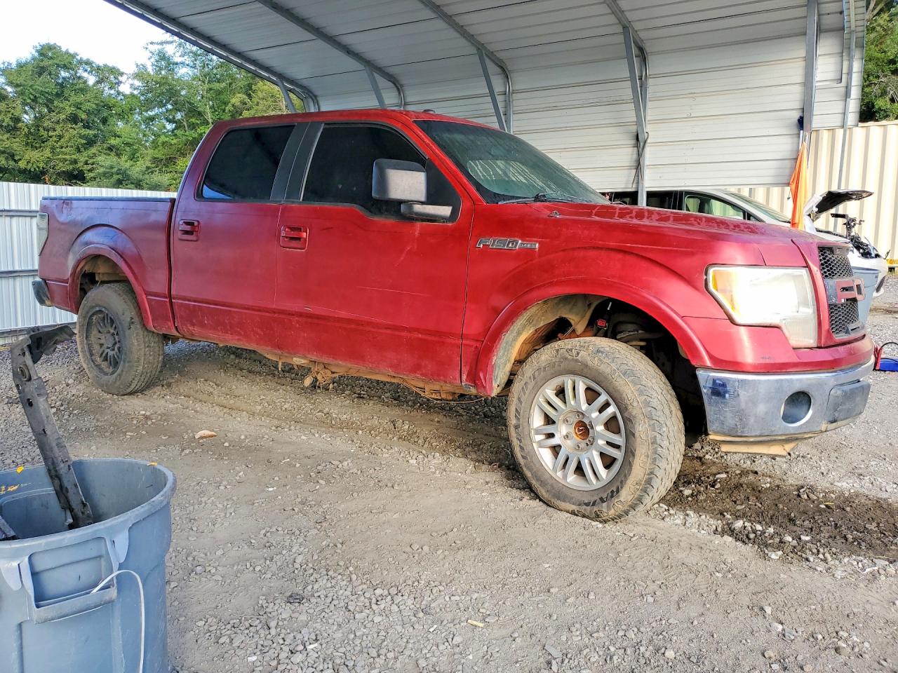2010 Ford F150 Supercrew Burgundy vin: 1FTFW1CV8AFA25328