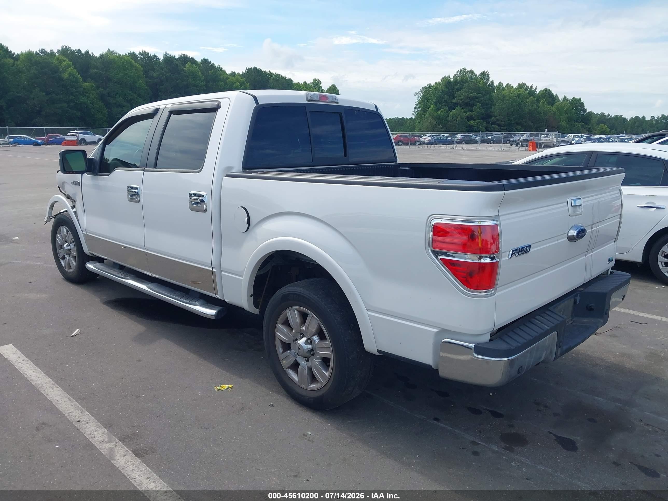 2010 Ford F-150 Fx2 Sport/harley-davidson/king Ranch/lariat/platinum/xl/xlt White vin: 1FTFW1CV8AFA51511