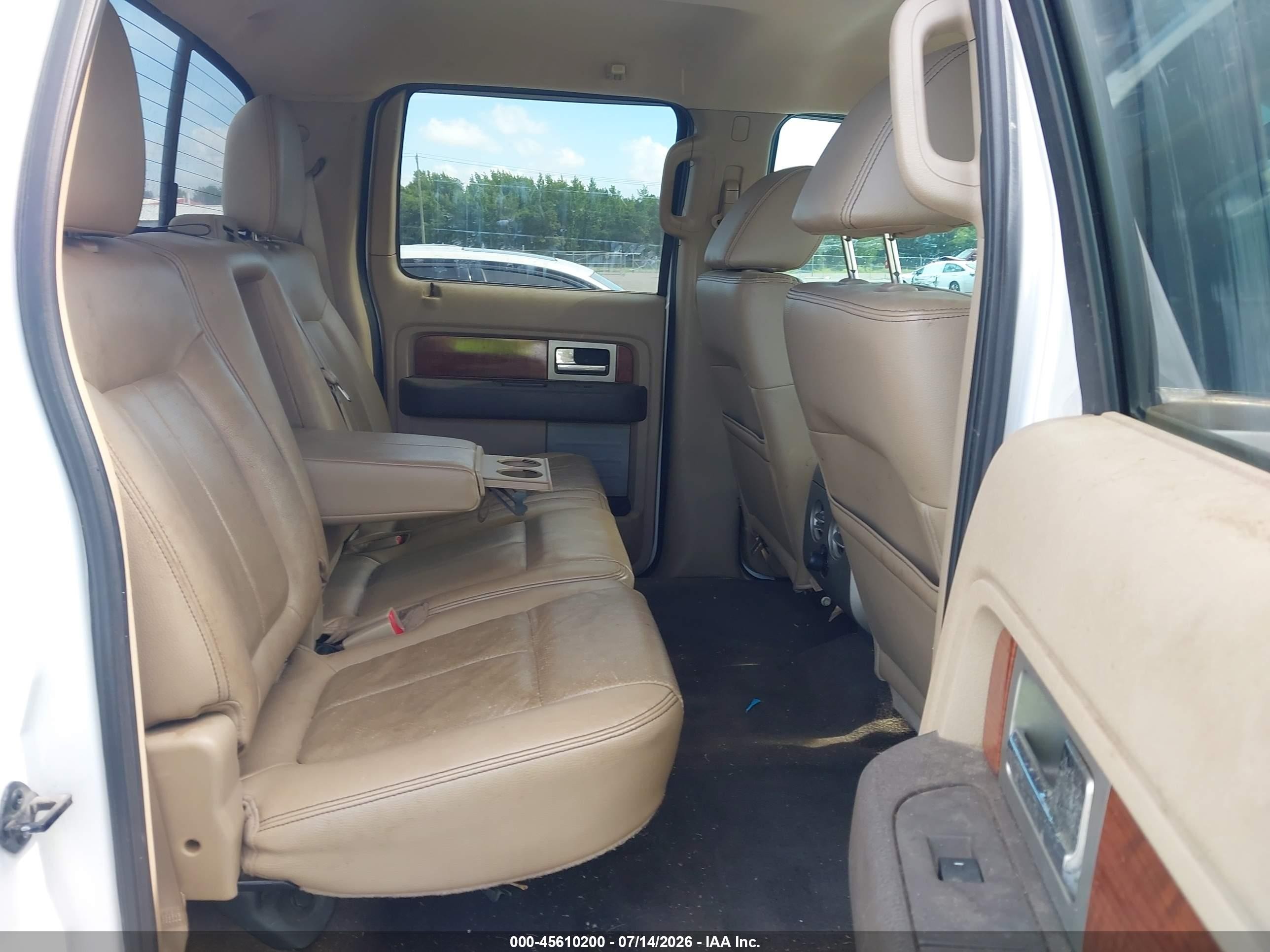 2010 Ford F-150 Fx2 Sport/harley-davidson/king Ranch/lariat/platinum/xl/xlt White vin: 1FTFW1CV8AFA51511