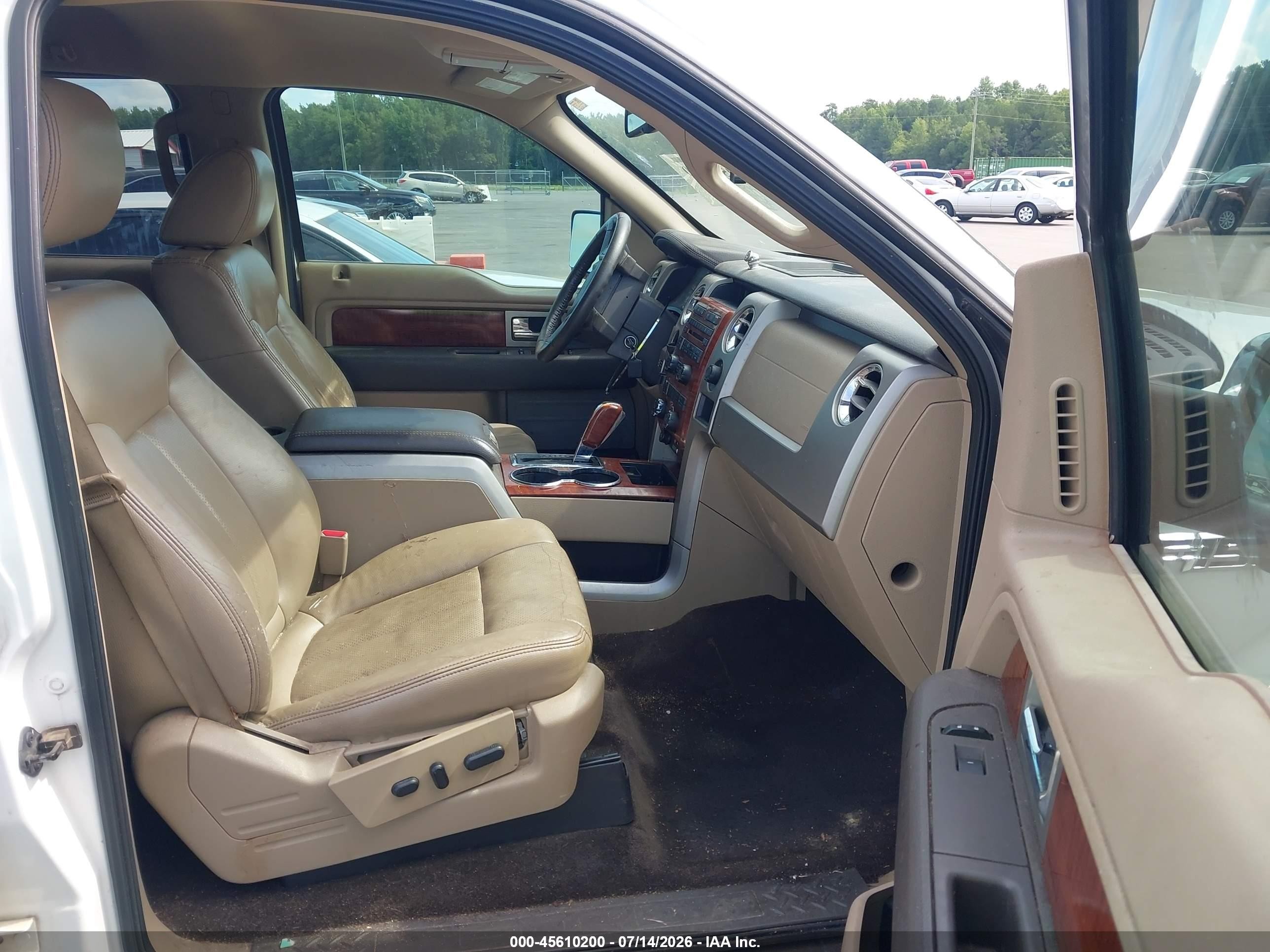 2010 Ford F-150 Fx2 Sport/harley-davidson/king Ranch/lariat/platinum/xl/xlt White vin: 1FTFW1CV8AFA51511