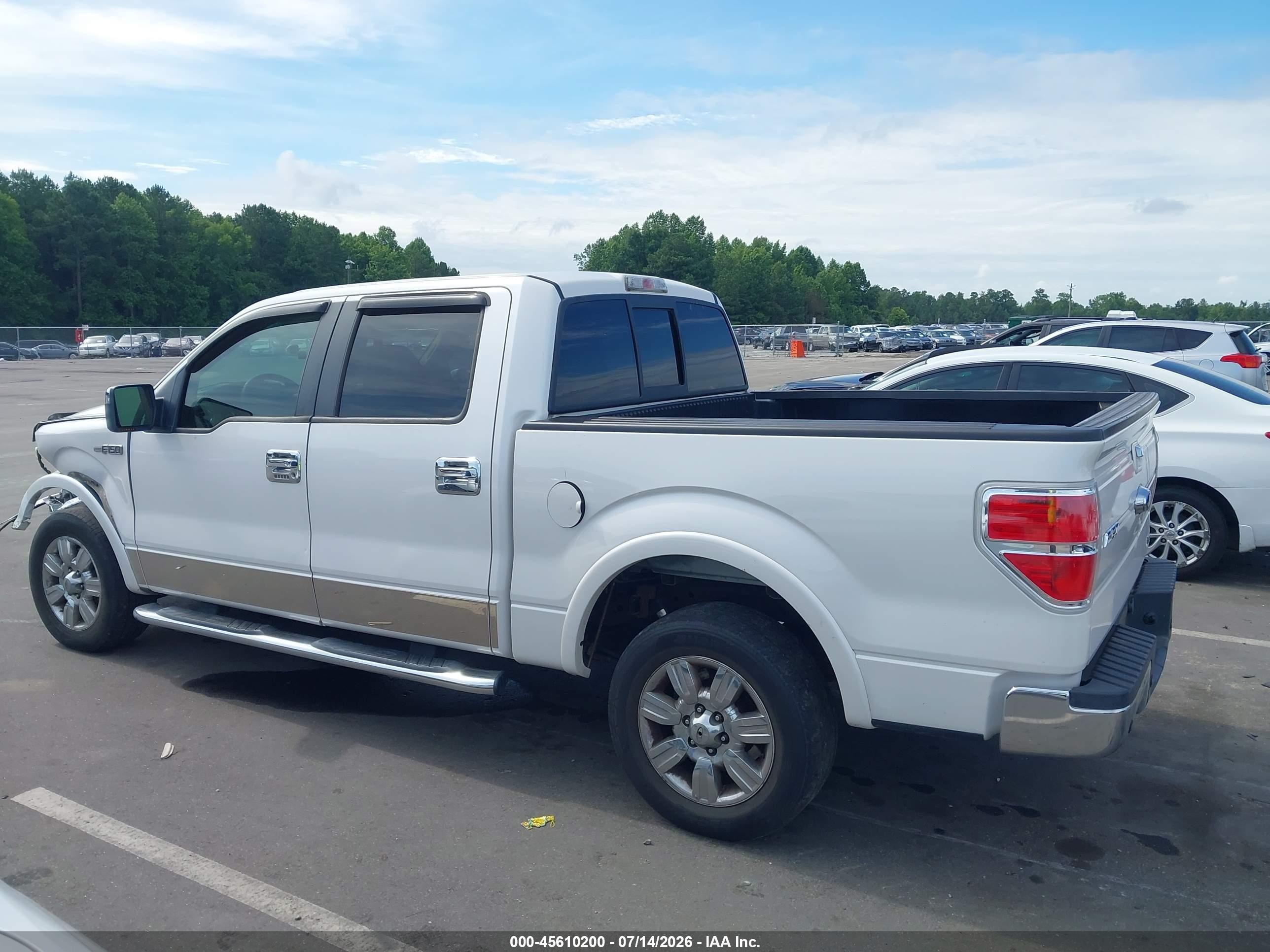 2010 Ford F-150 Fx2 Sport/harley-davidson/king Ranch/lariat/platinum/xl/xlt White vin: 1FTFW1CV8AFA51511