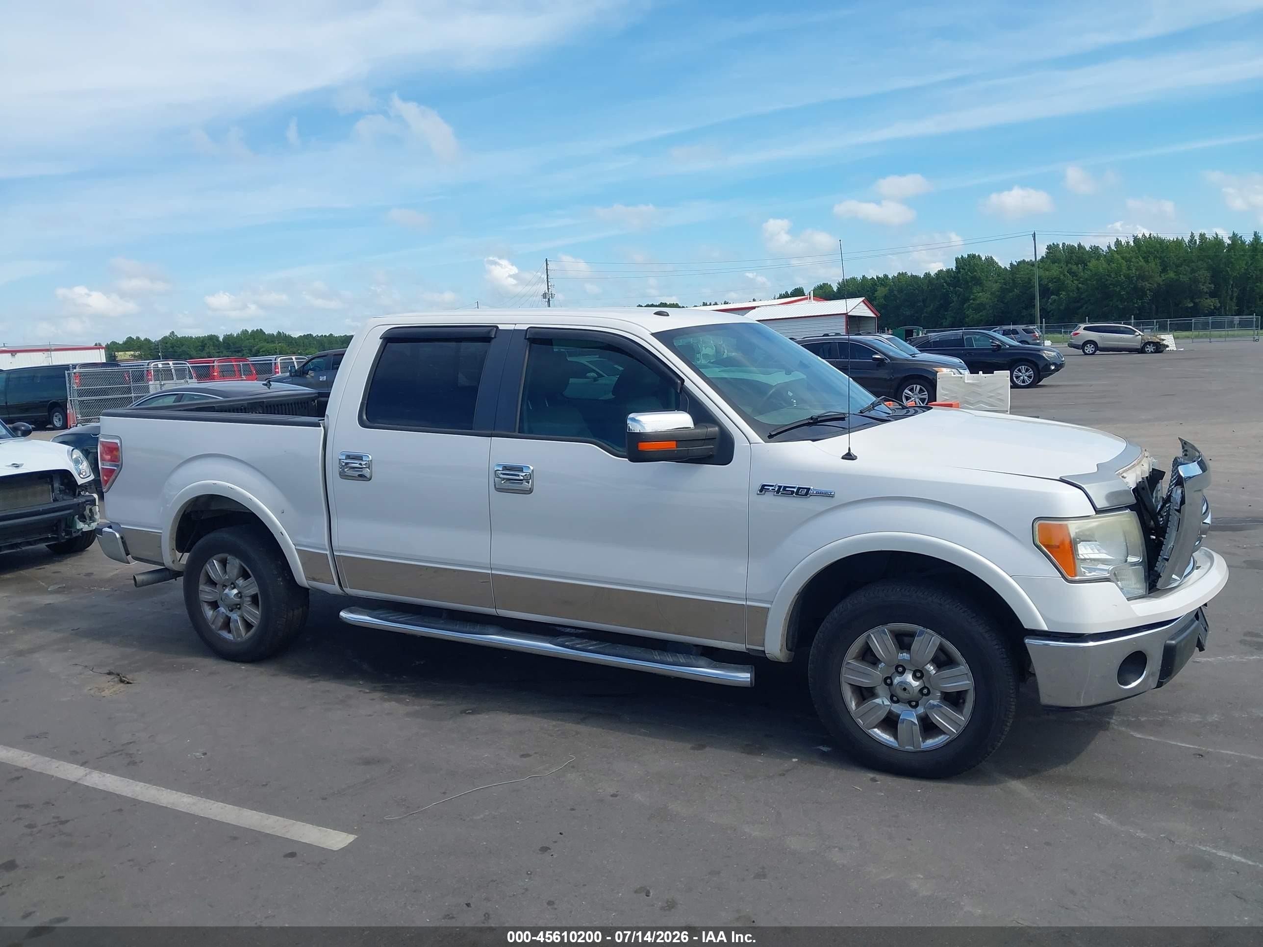 2010 Ford F-150 Fx2 Sport/harley-davidson/king Ranch/lariat/platinum/xl/xlt White vin: 1FTFW1CV8AFA51511