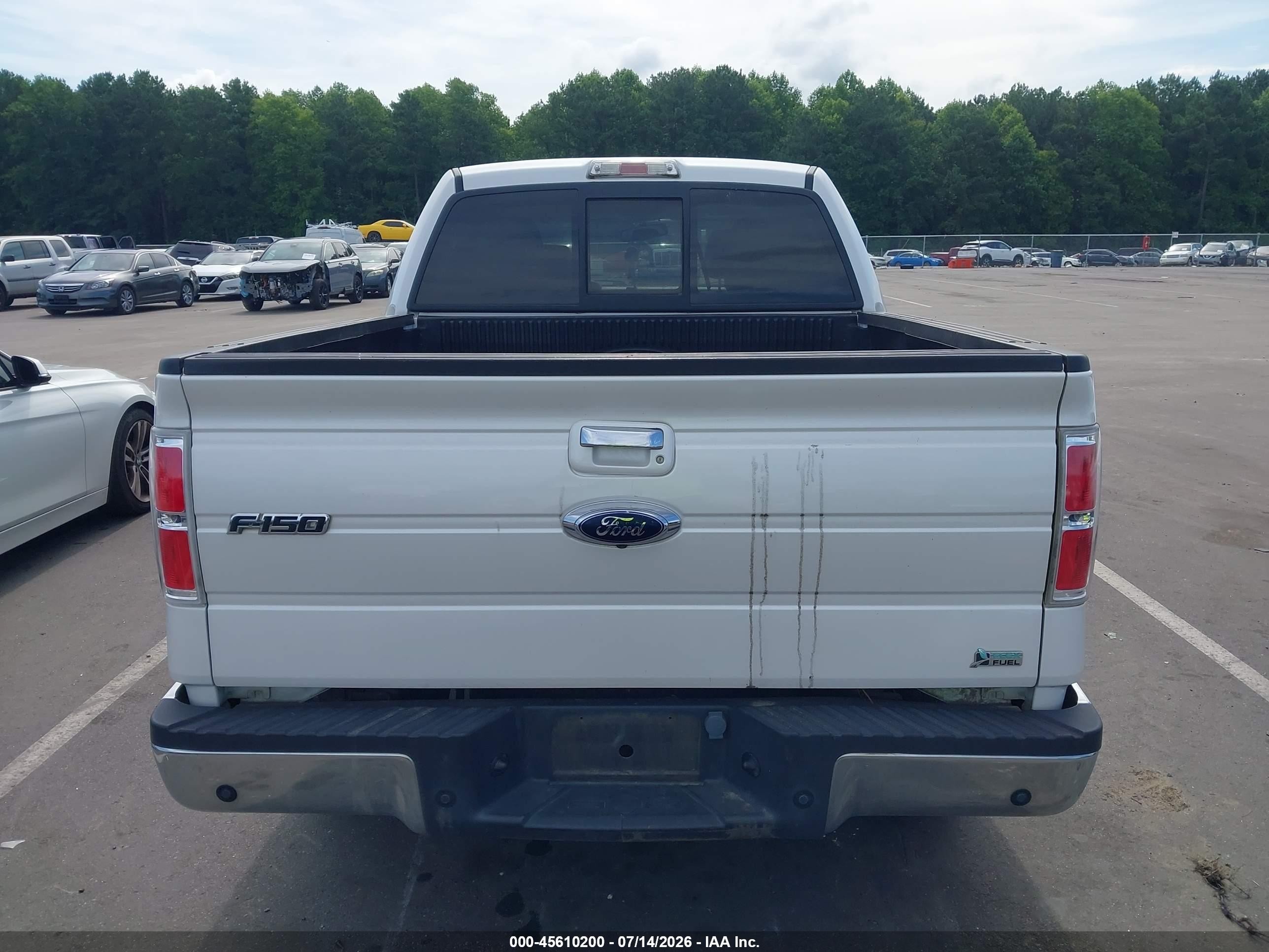 2010 Ford F-150 Fx2 Sport/harley-davidson/king Ranch/lariat/platinum/xl/xlt White vin: 1FTFW1CV8AFA51511