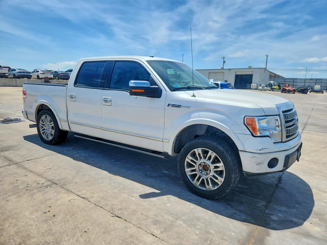 2010 Ford F150 Supercrew White vin: 1FTFW1CV8AFA95900