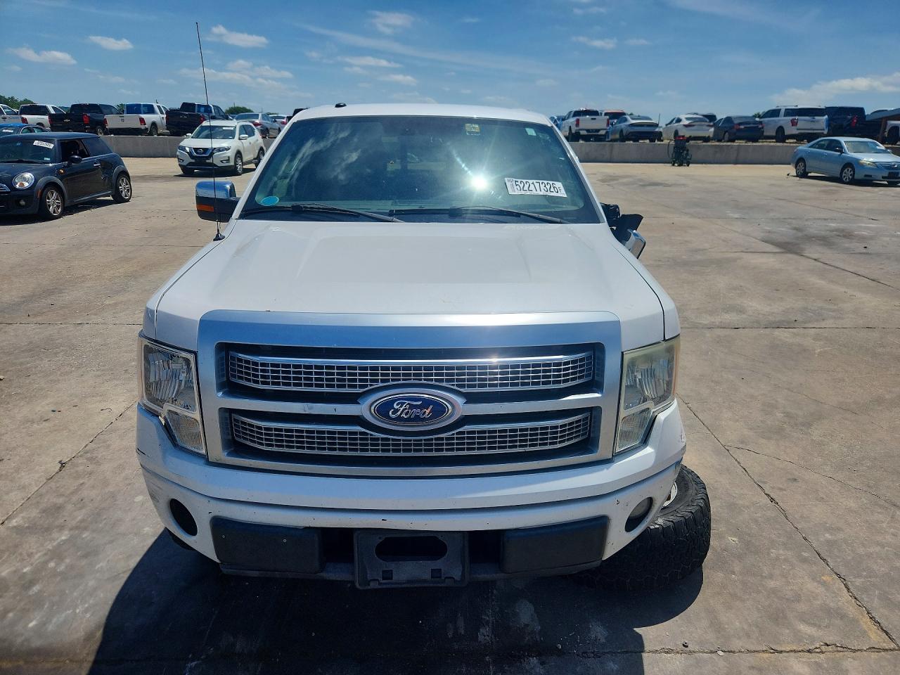 2010 Ford F150 Supercrew White vin: 1FTFW1CV8AFA95900