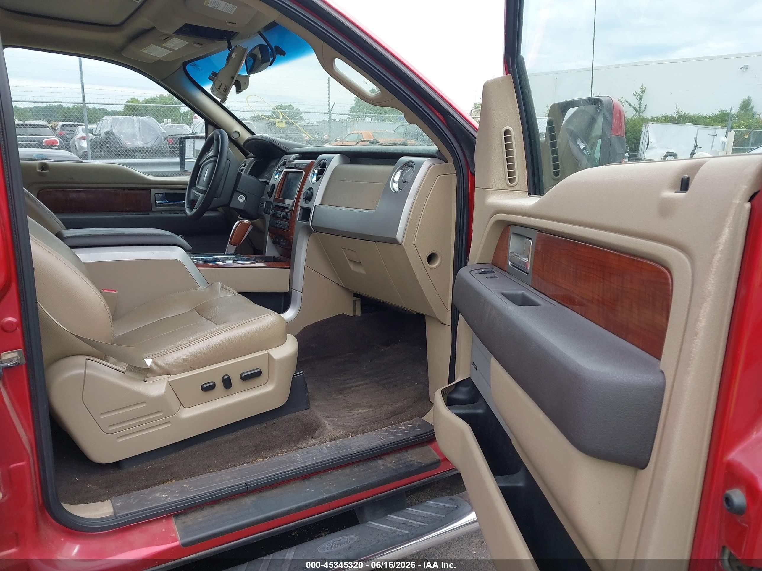 2010 Ford F-150 Fx2 Sport/harley-davidson/king Ranch/lariat/platinum/xl/xlt Red vin: 1FTFW1CV8AFB39118