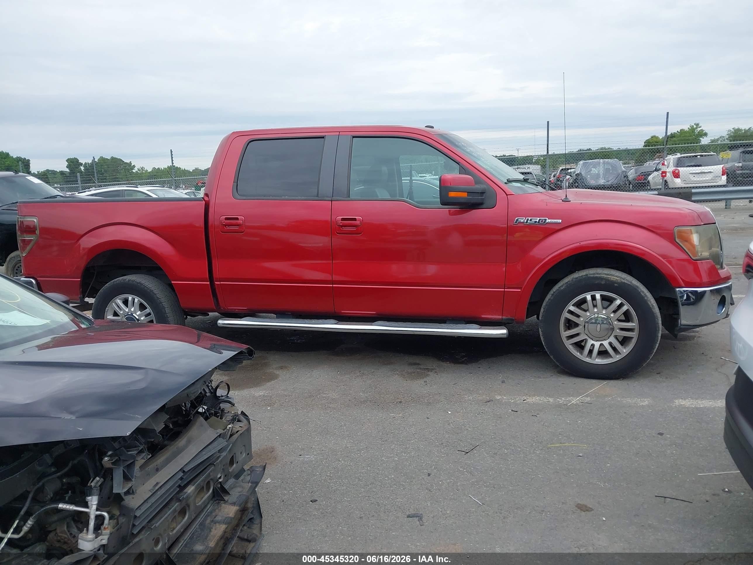 2010 Ford F-150 Fx2 Sport/harley-davidson/king Ranch/lariat/platinum/xl/xlt Red vin: 1FTFW1CV8AFB39118