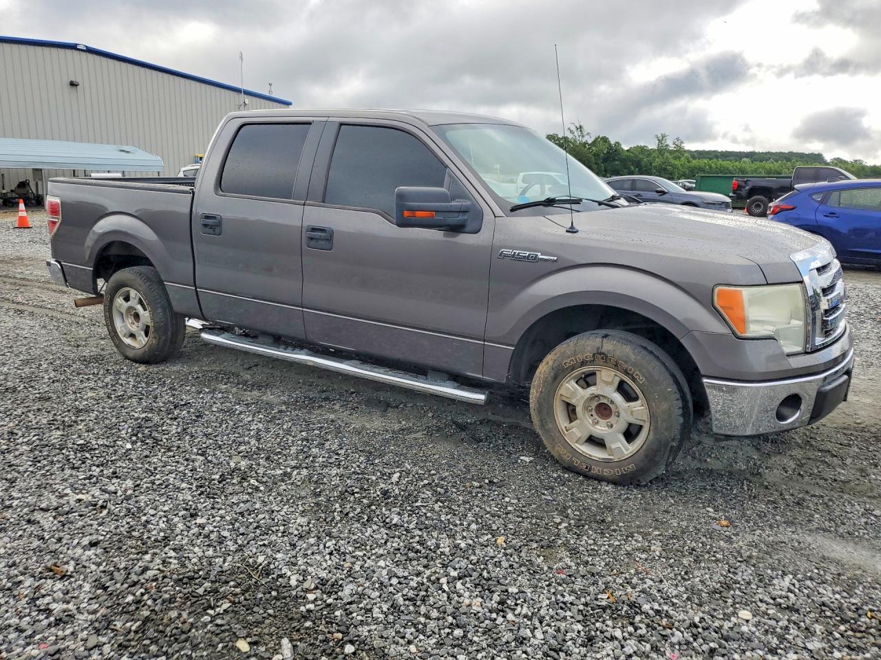 2010 Ford F150 Supercrew Gray vin: 1FTFW1CV8AFB90957