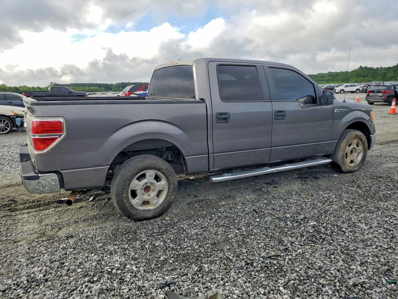 2010 Ford F150 Supercrew Gray vin: 1FTFW1CV8AFB90957