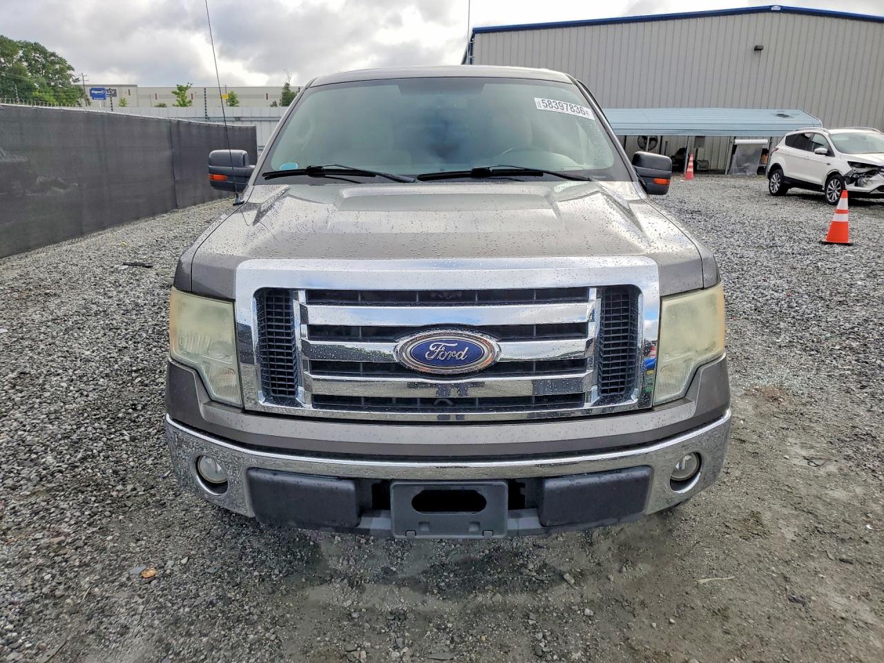 2010 Ford F150 Supercrew Gray vin: 1FTFW1CV8AFB90957
