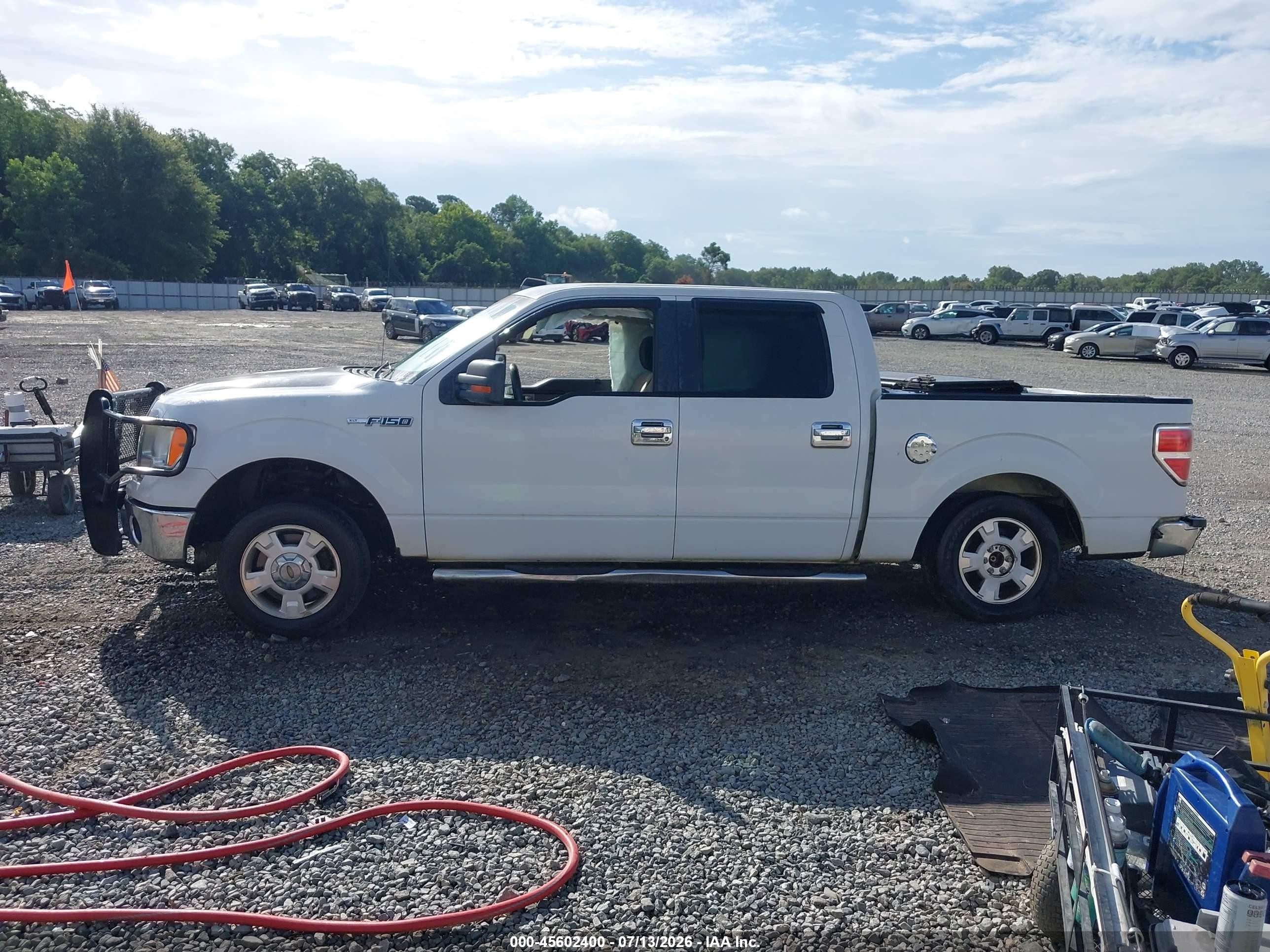 2010 Ford F-150 Fx2 Sport/harley-davidson/king Ranch/lariat/platinum/xl/xlt White vin: 1FTFW1CV8AFC14612