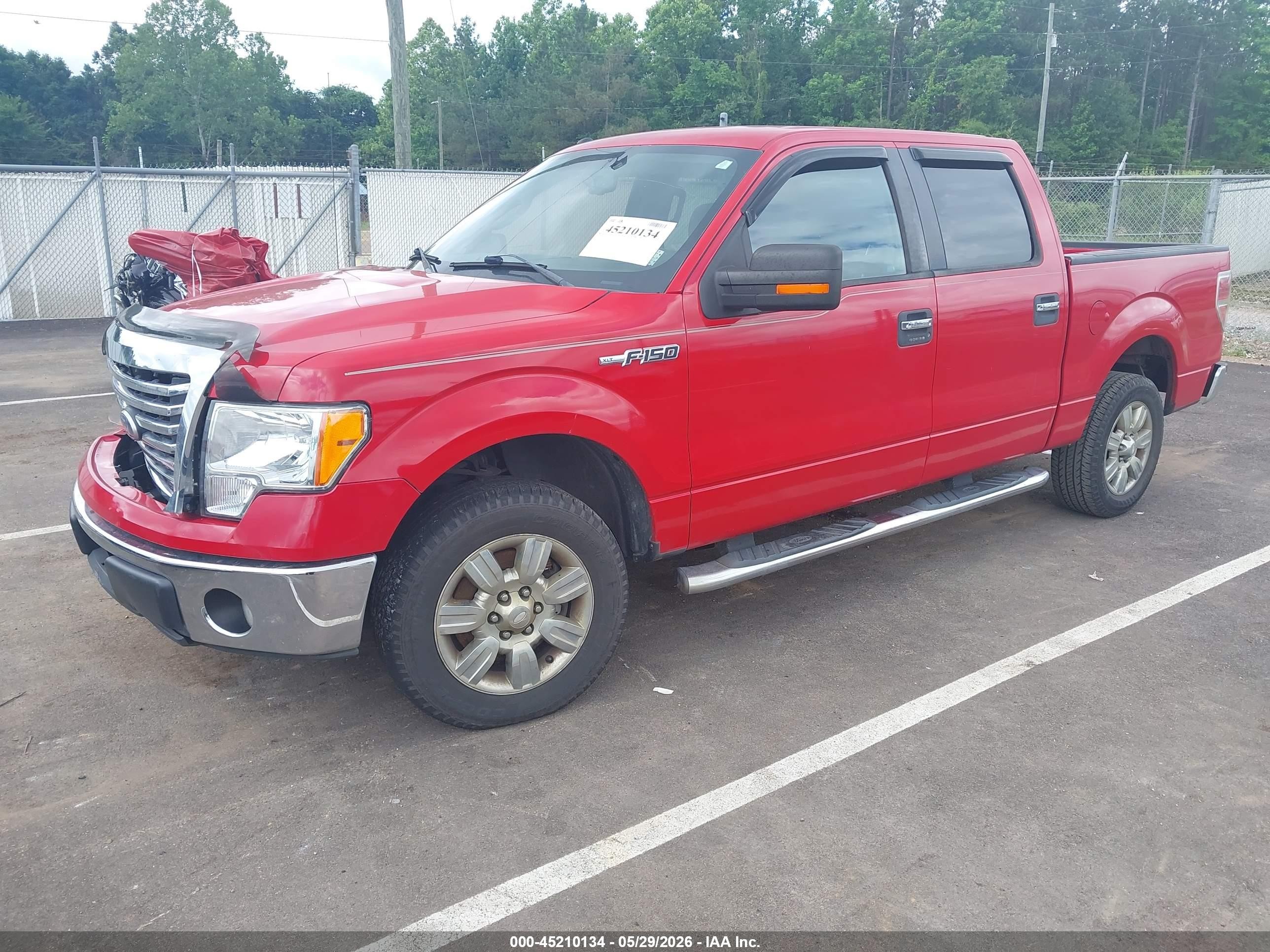 2010 Ford F-150 Fx2 Sport/harley-davidson/king Ranch/lariat/platinum/xl/xlt Red vin: 1FTFW1CV8AFC68640
