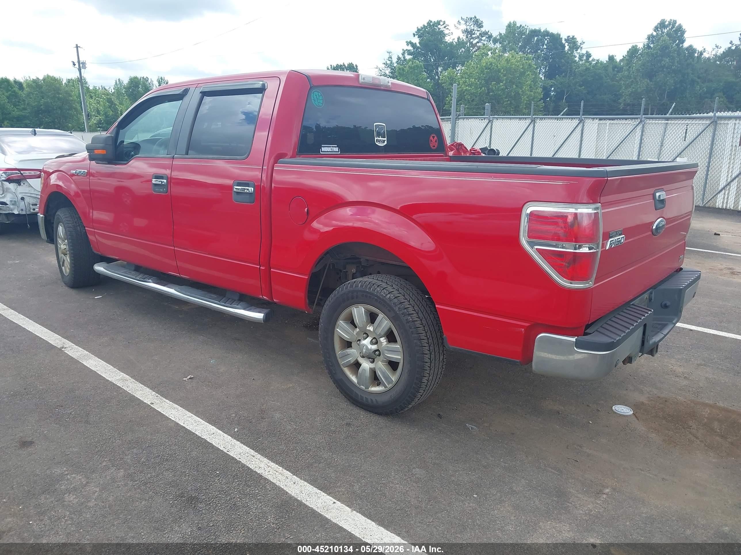2010 Ford F-150 Fx2 Sport/harley-davidson/king Ranch/lariat/platinum/xl/xlt Red vin: 1FTFW1CV8AFC68640