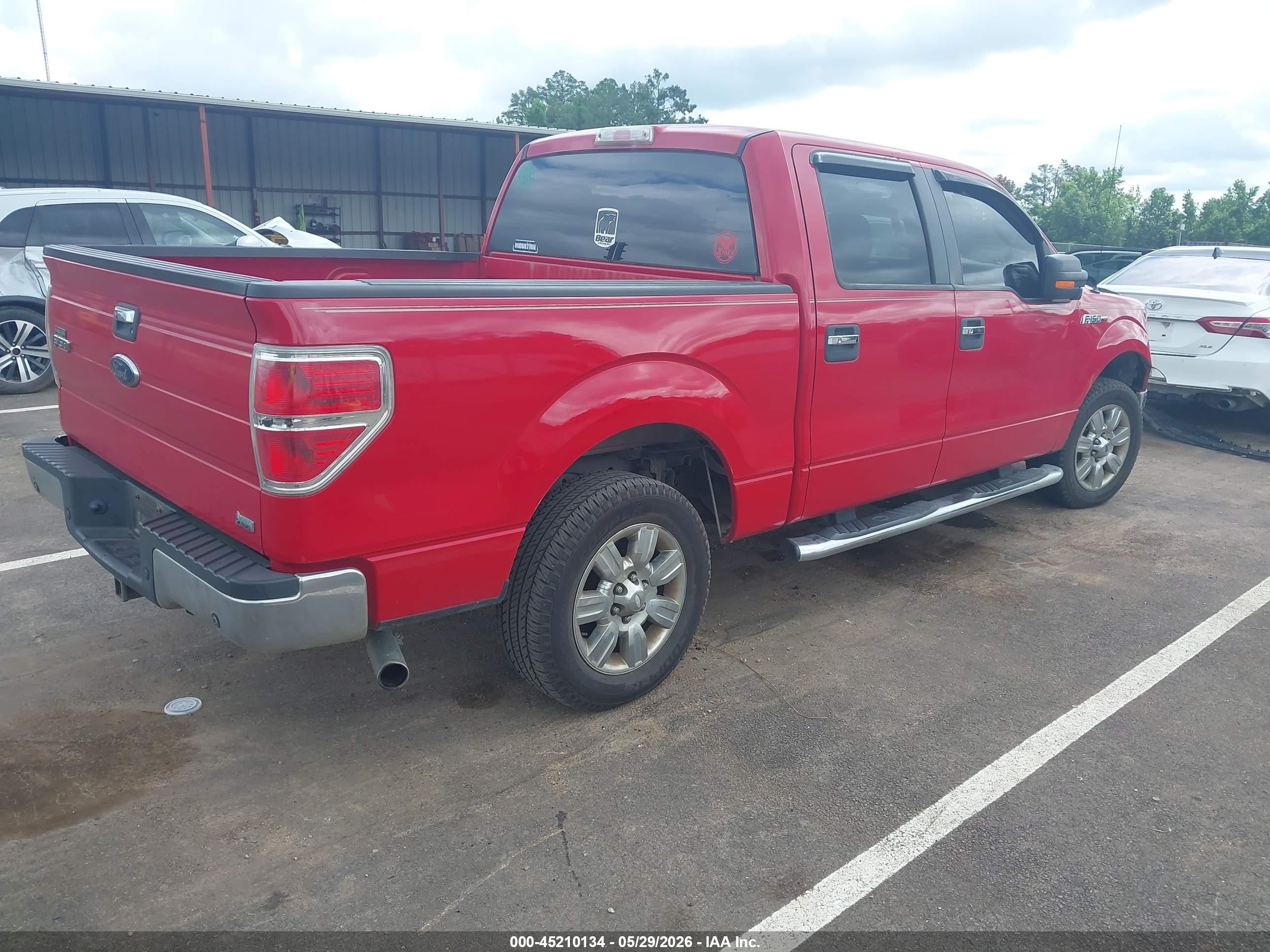 2010 Ford F-150 Fx2 Sport/harley-davidson/king Ranch/lariat/platinum/xl/xlt Red vin: 1FTFW1CV8AFC68640
